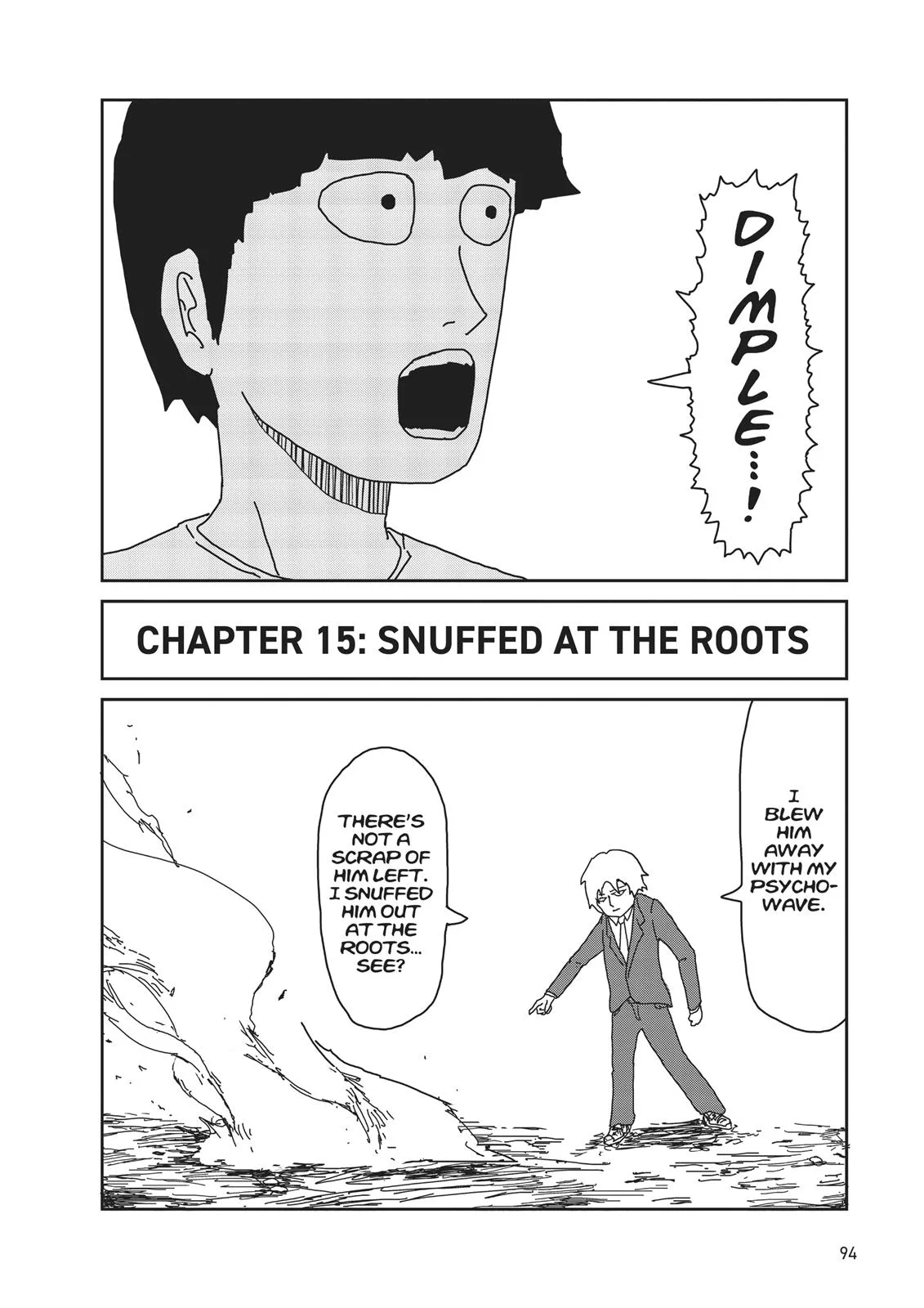 Mob Psycho 100, chapter 15, page 2