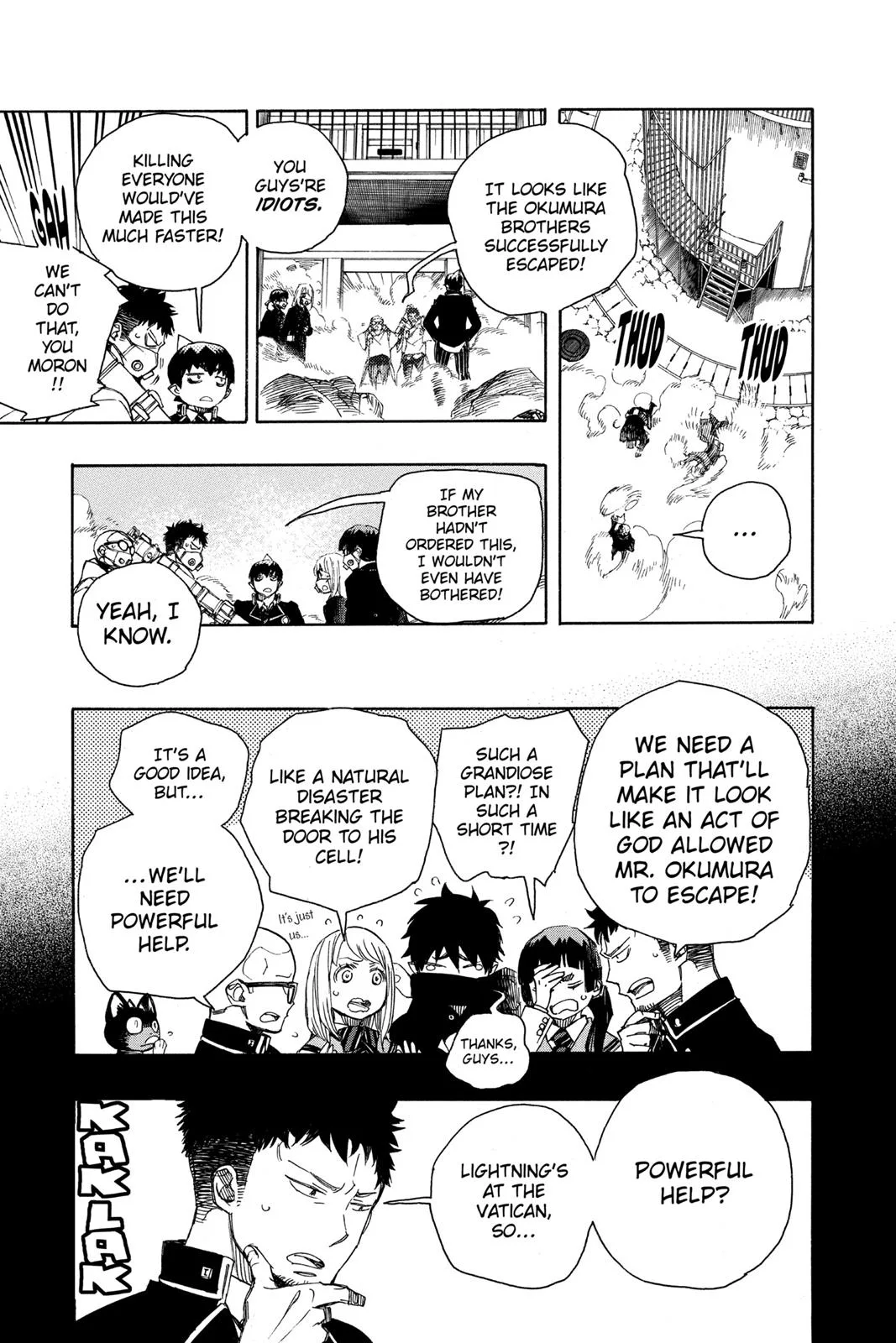 Blue Exorcist, chapter 96, page 9