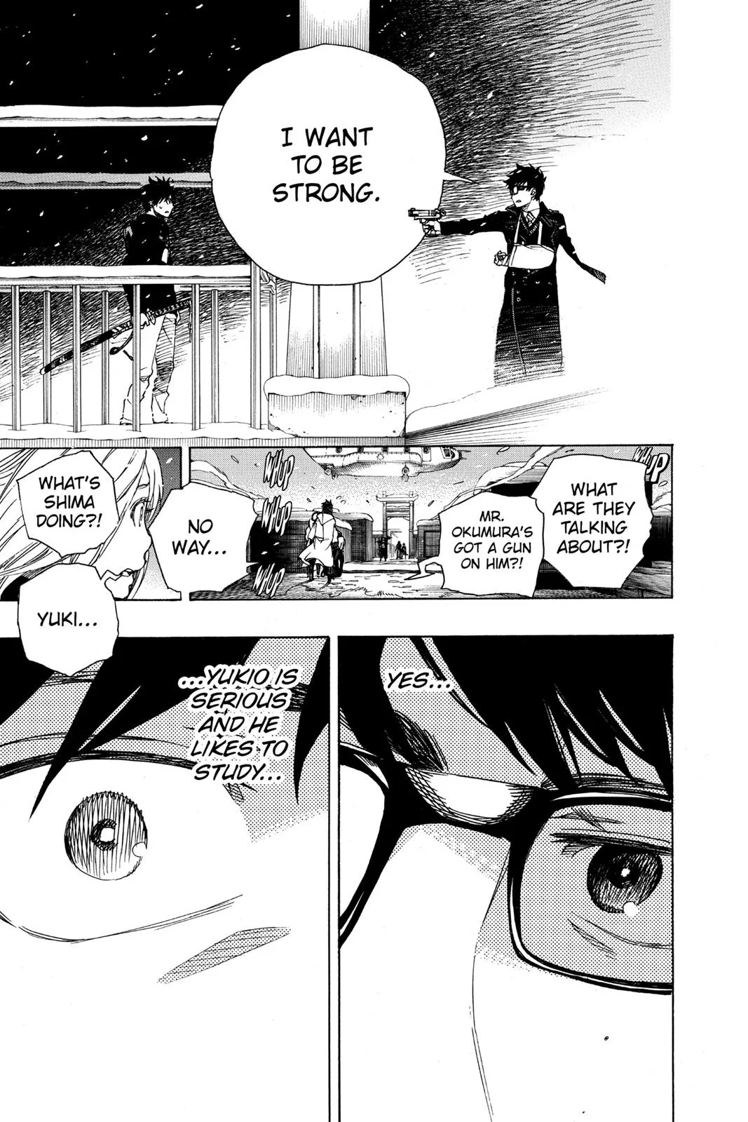Blue Exorcist, chapter 96, page 28