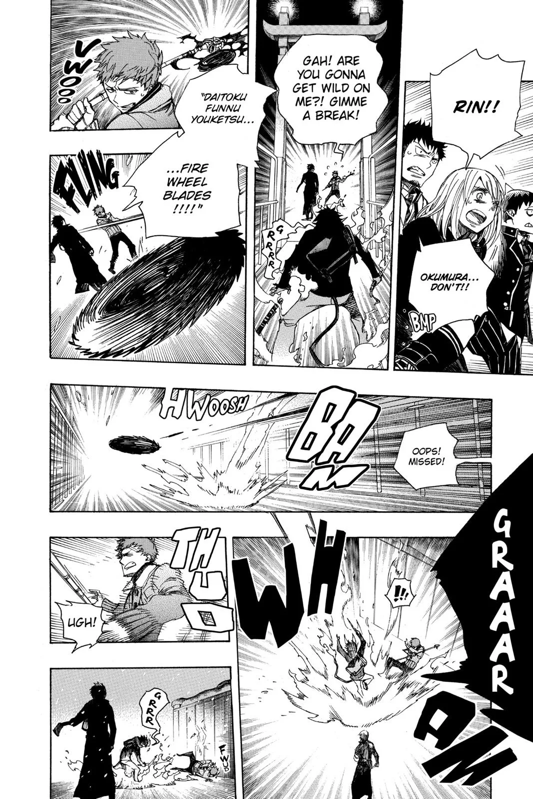 Blue Exorcist, chapter 96, page 35