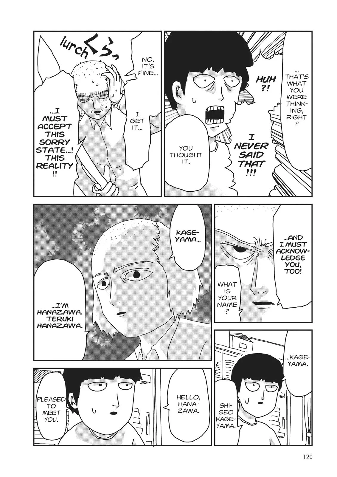 Mob Psycho 100, chapter 16, page 4