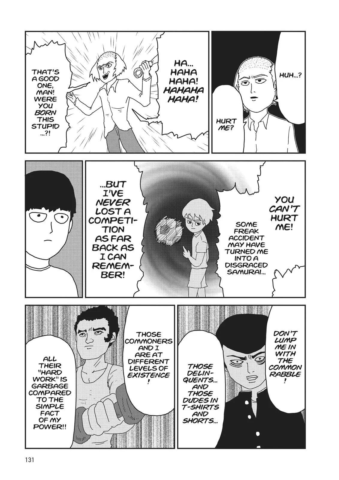 Mob Psycho 100, chapter 16, page 14