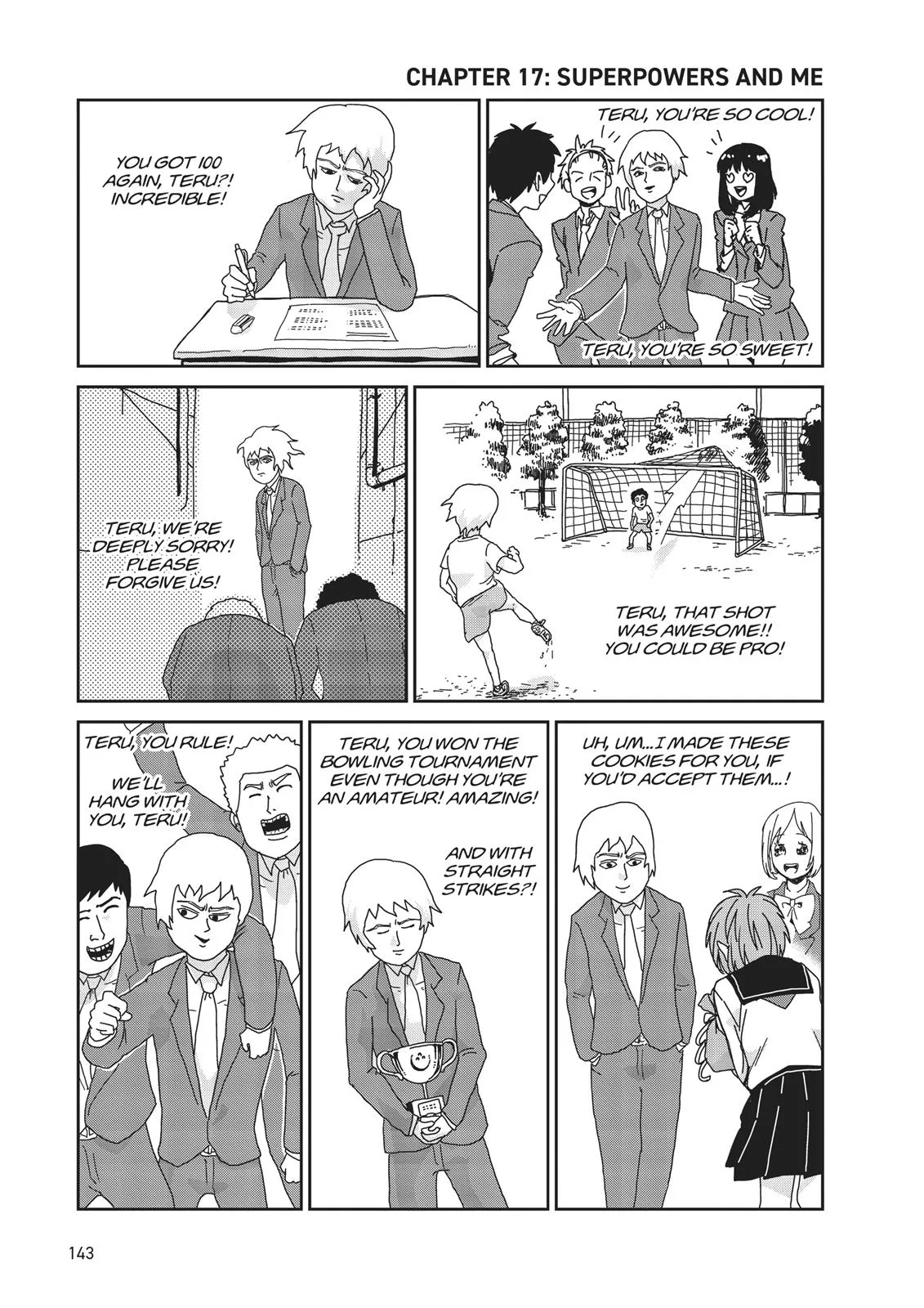 Mob Psycho 100, chapter 17, page 1