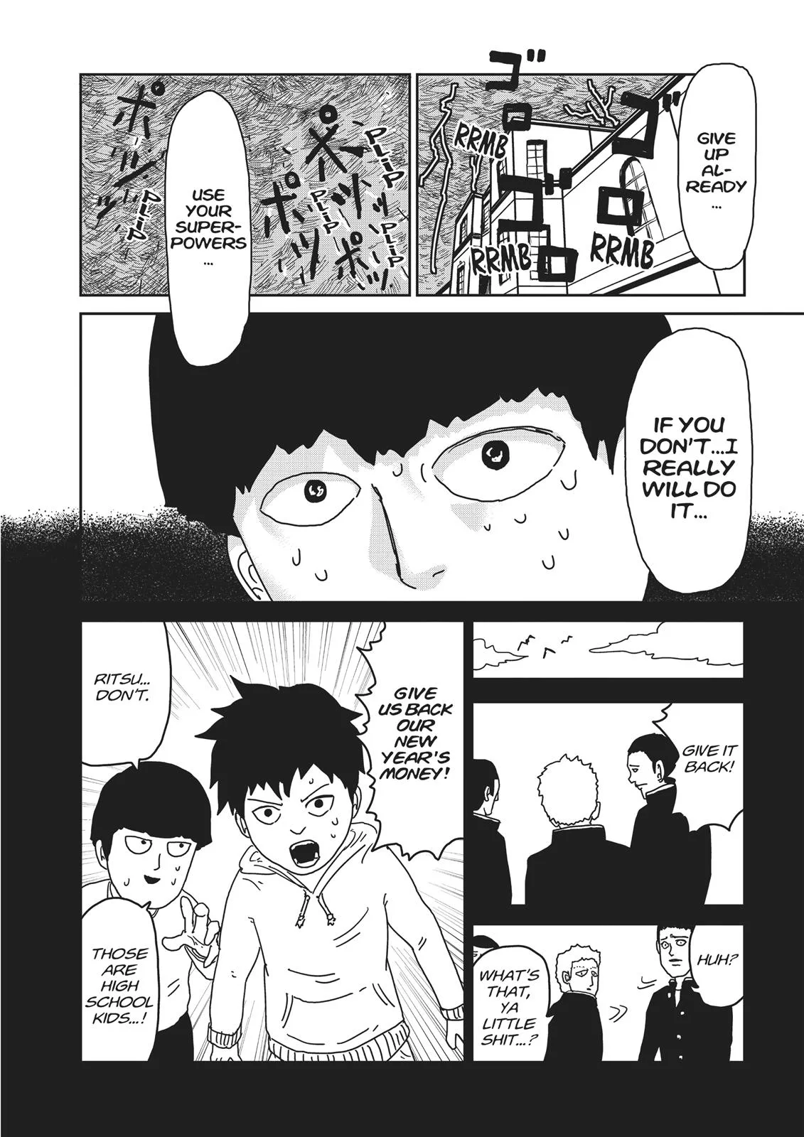Mob Psycho 100, chapter 17, page 10