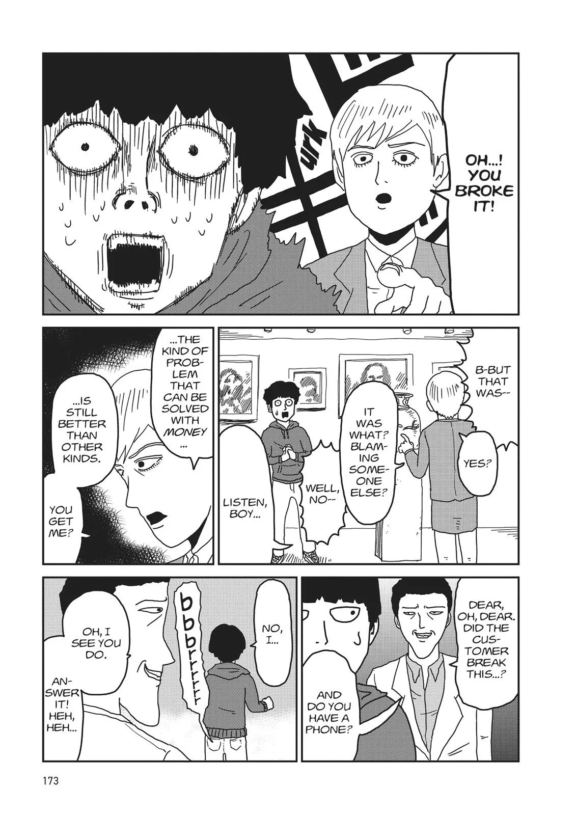 Mob Psycho 100, chapter 17.5, page 5