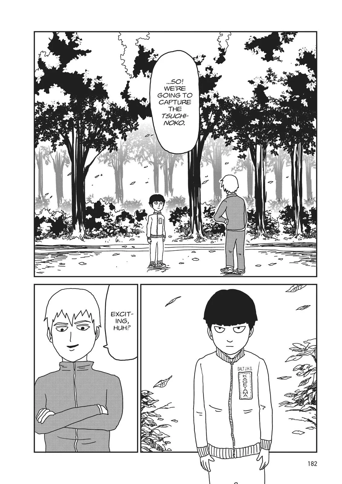 Mob Psycho 100, chapter 17.5, page 14