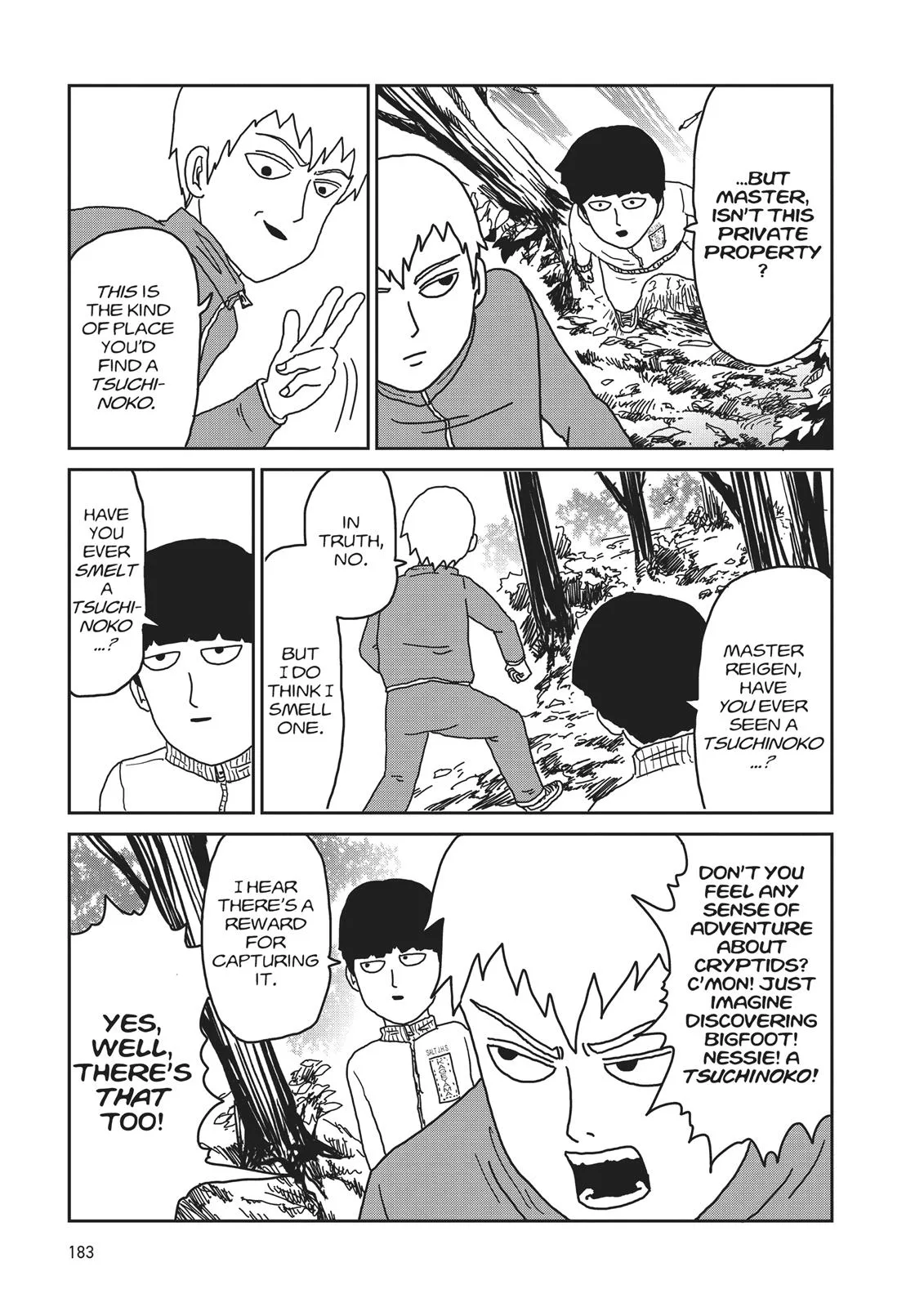Mob Psycho 100, chapter 17.5, page 15