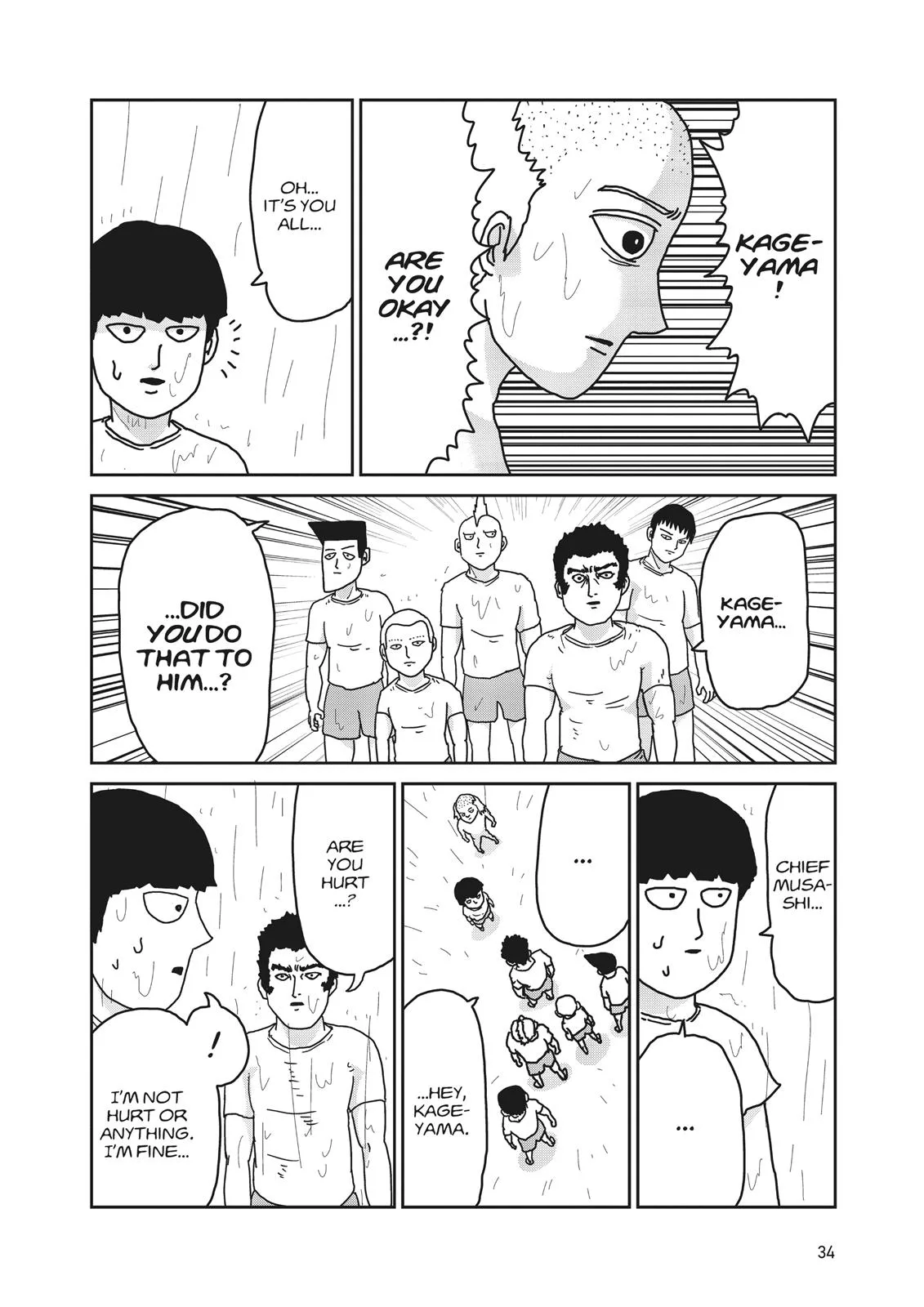 Mob Psycho 100, chapter 19, page 4