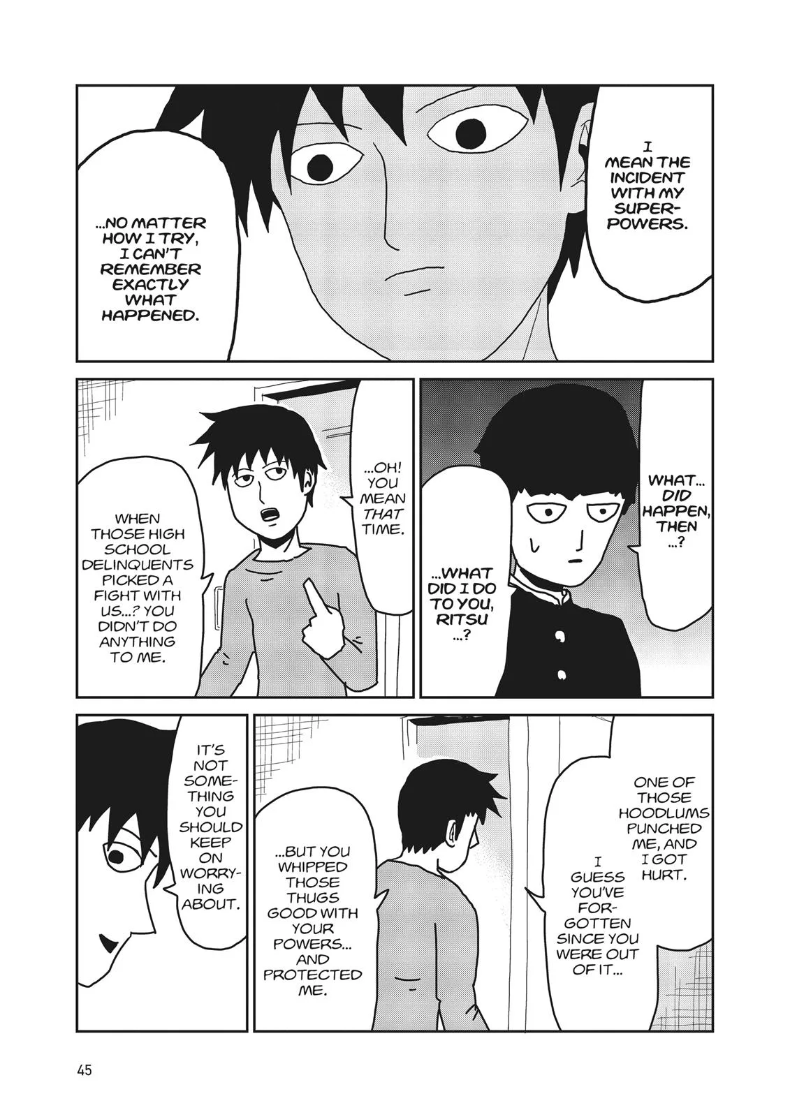 Mob Psycho 100, chapter 19, page 15