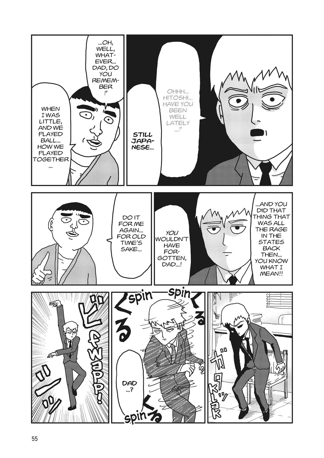 Mob Psycho 100, chapter 20, page 5
