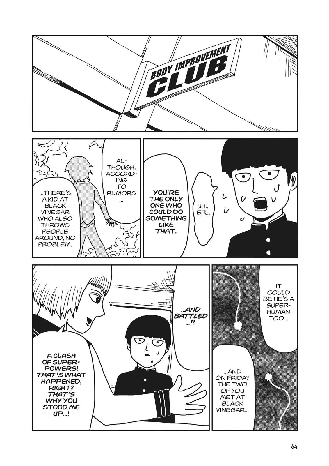 Mob Psycho 100, chapter 20, page 14