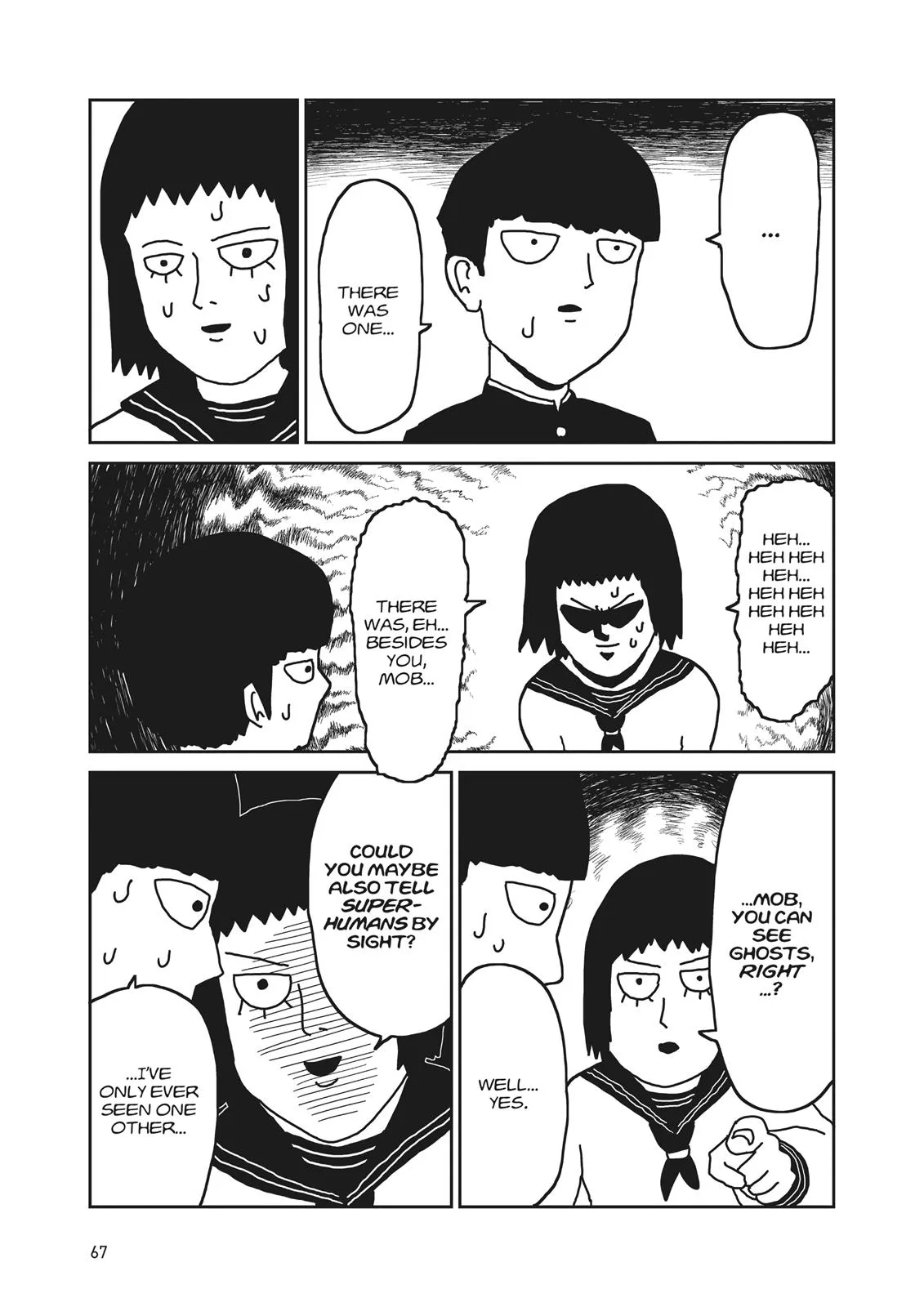 Mob Psycho 100, chapter 20, page 17
