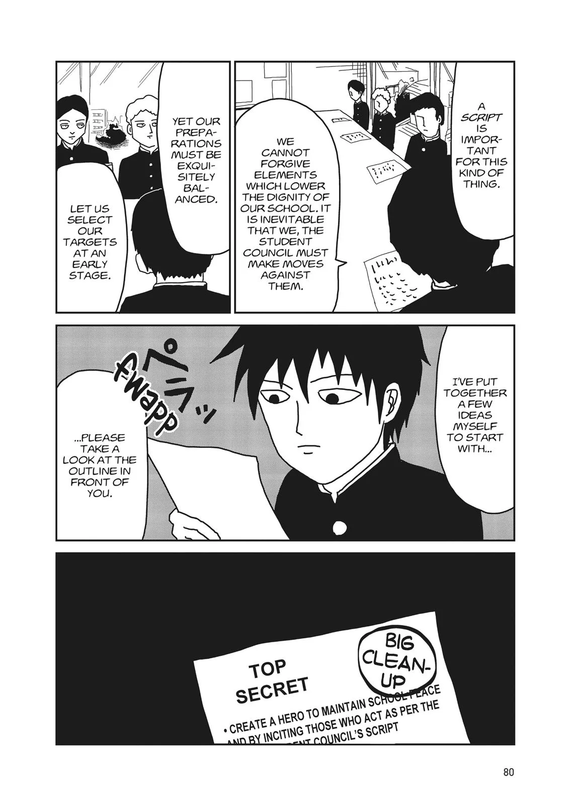 Mob Psycho 100, chapter 21, page 2