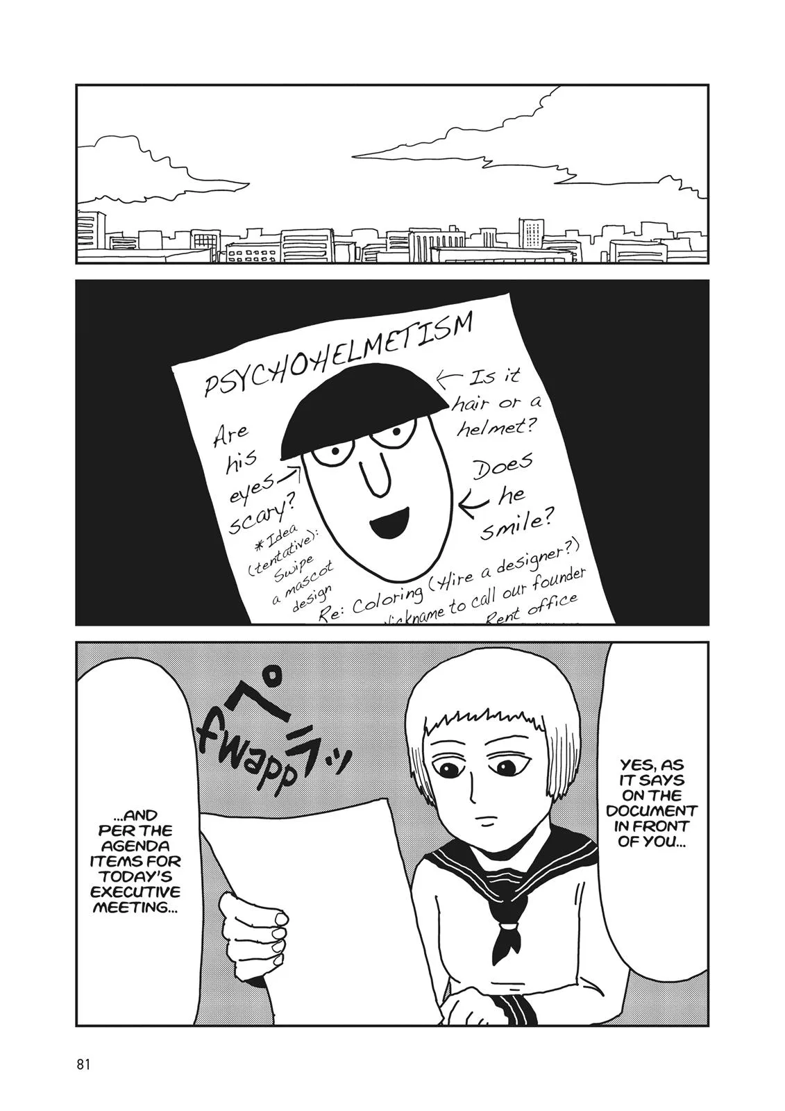 Mob Psycho 100, chapter 21, page 3