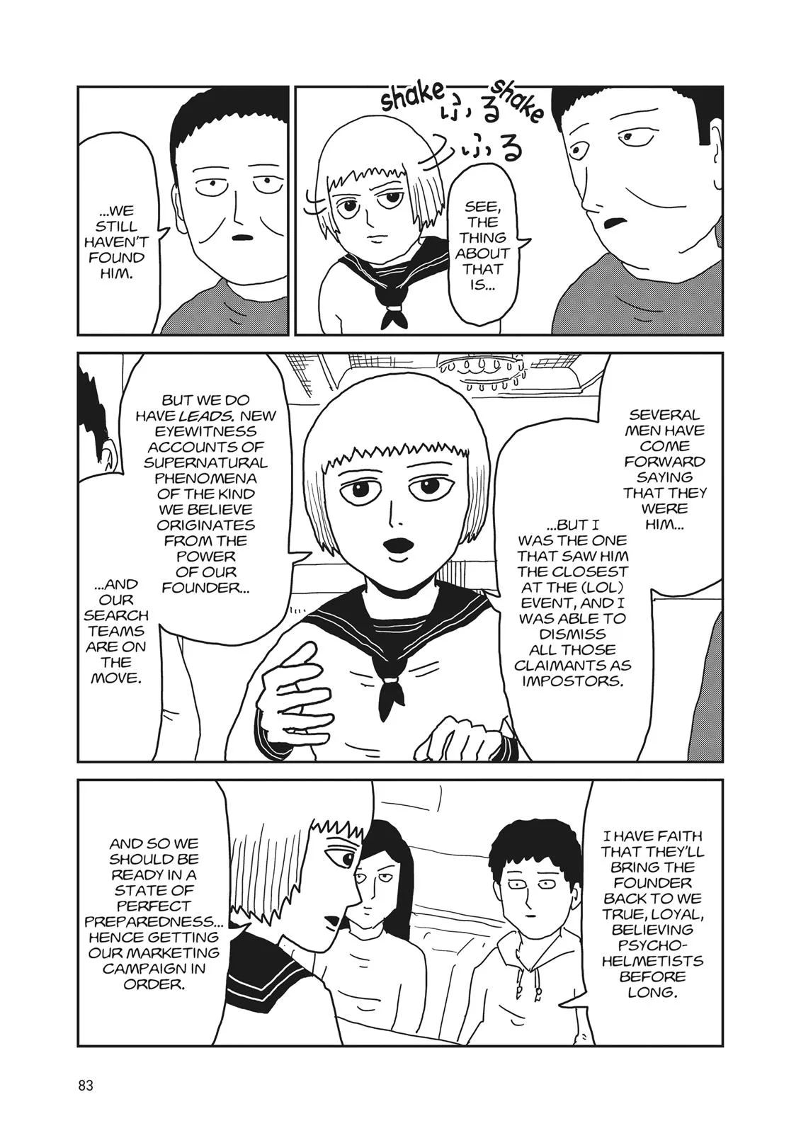 Mob Psycho 100, chapter 21, page 5