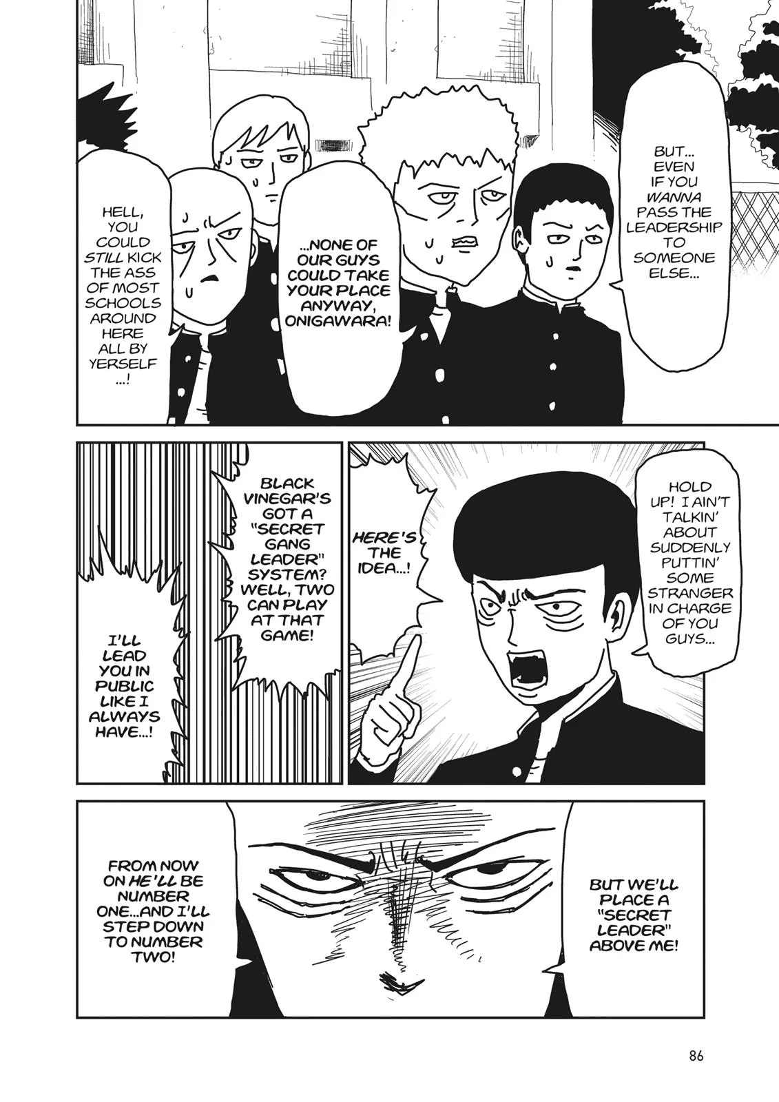 Mob Psycho 100, chapter 21, page 8