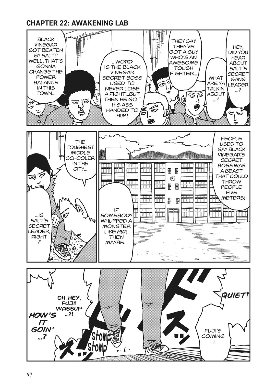 Mob Psycho 100, chapter 22, page 1