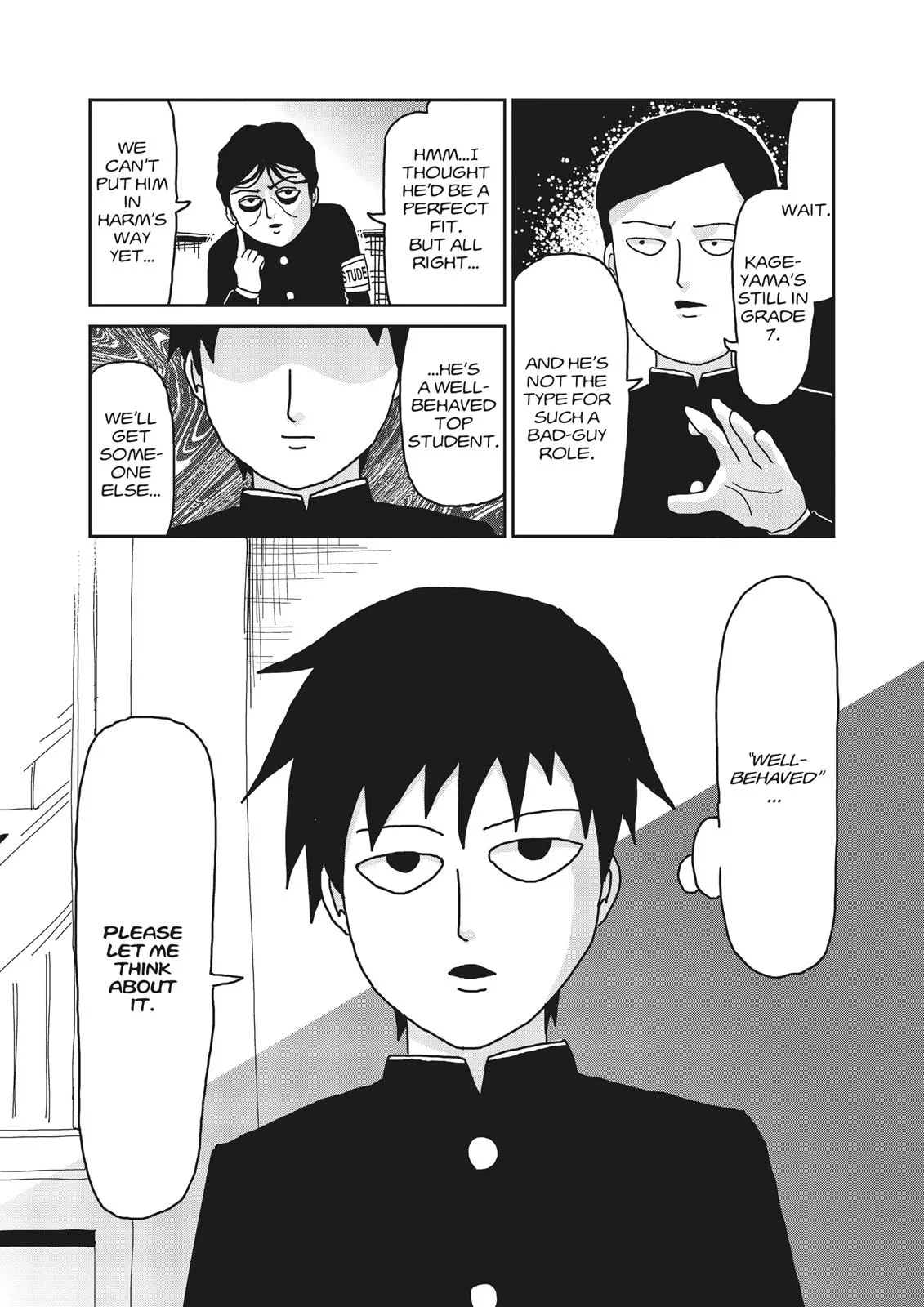 Mob Psycho 100, chapter 22, page 11