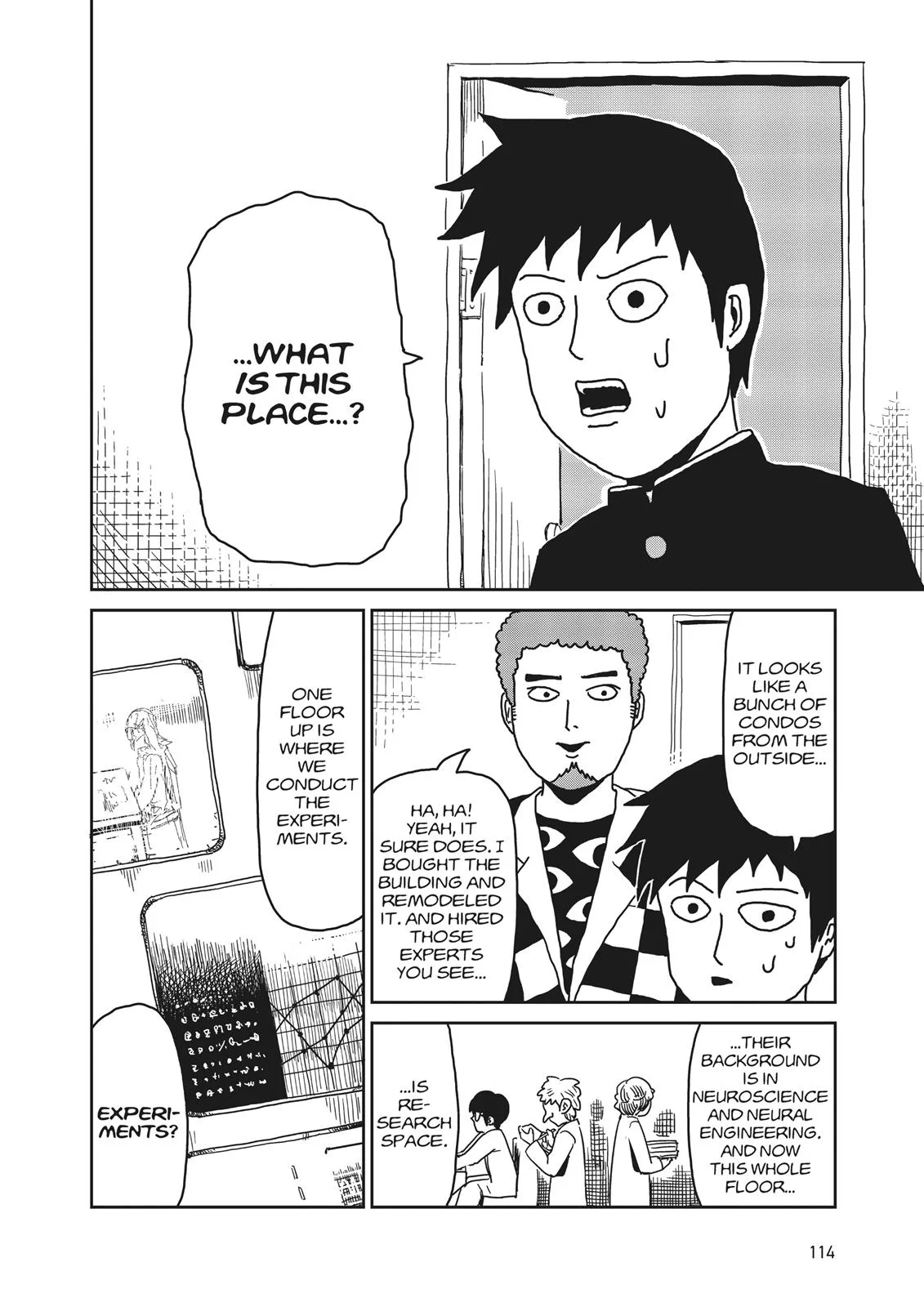Mob Psycho 100, chapter 22, page 17