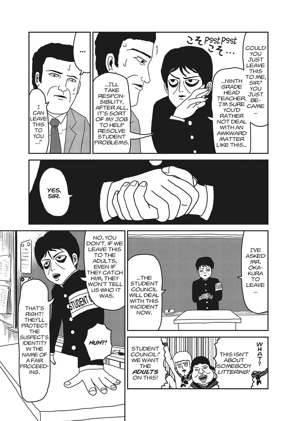 Mob Psycho 100, chapter 24, page 3