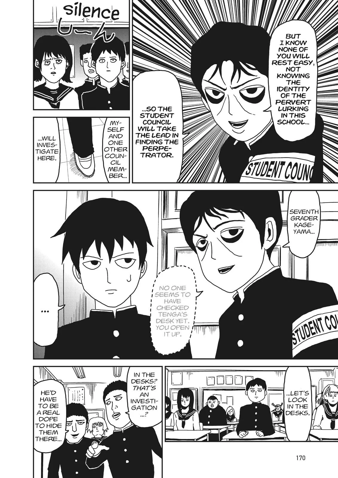 Mob Psycho 100, chapter 24, page 4