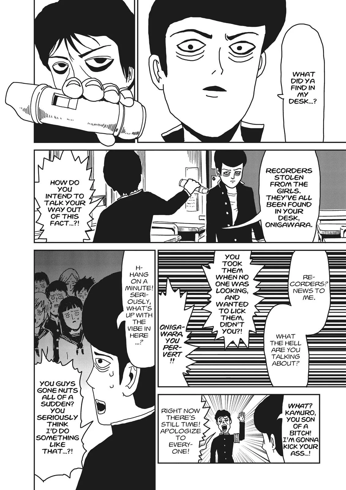Mob Psycho 100, chapter 24, page 8