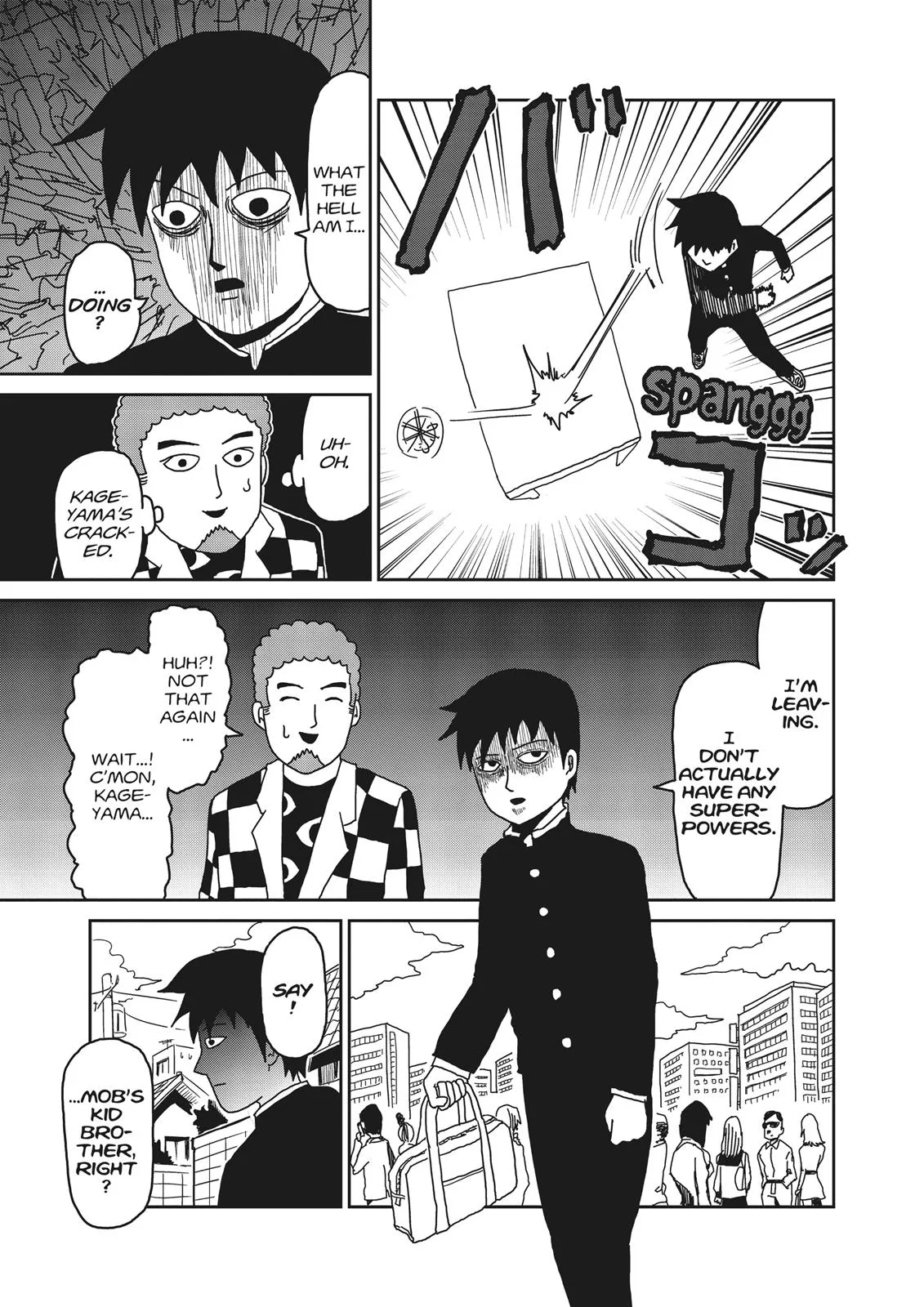 Mob Psycho 100, chapter 24, page 21