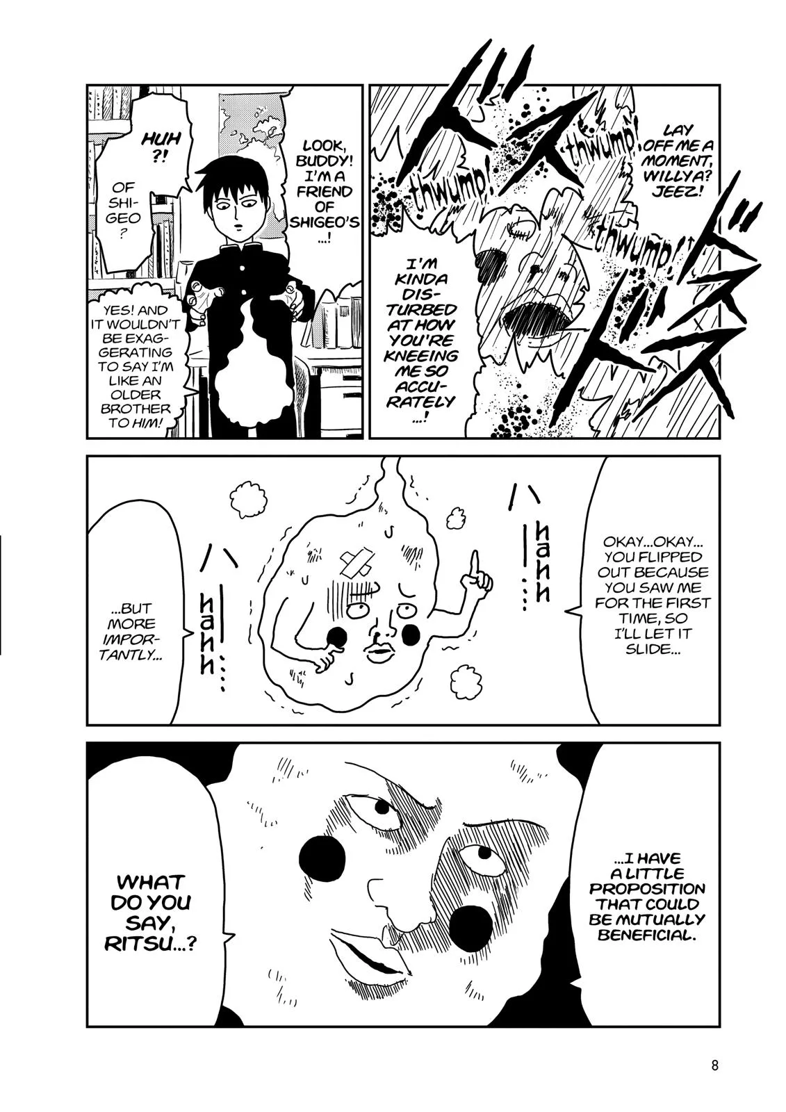 Mob Psycho 100, chapter 25, page 9