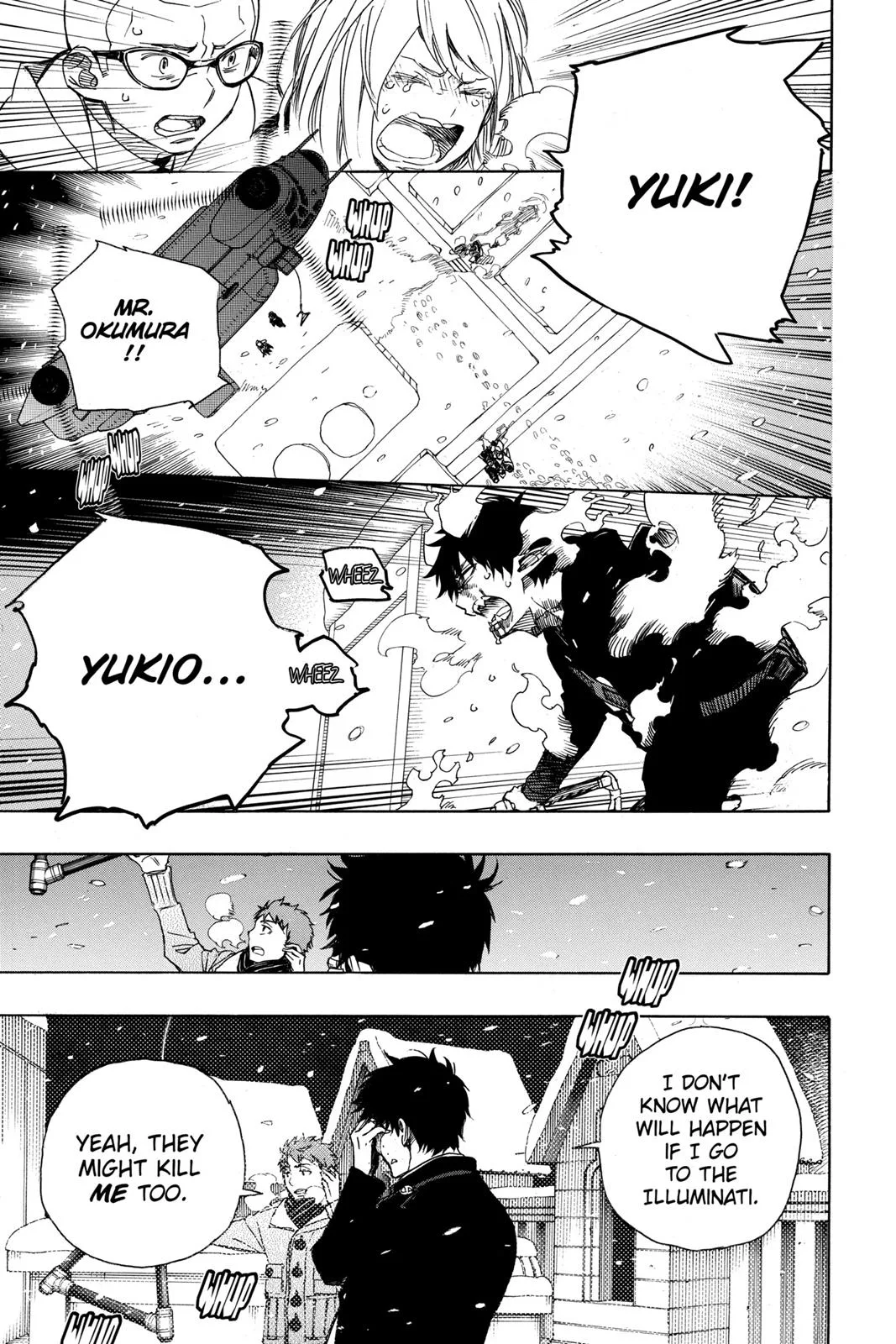 Blue Exorcist, chapter 97, page 11