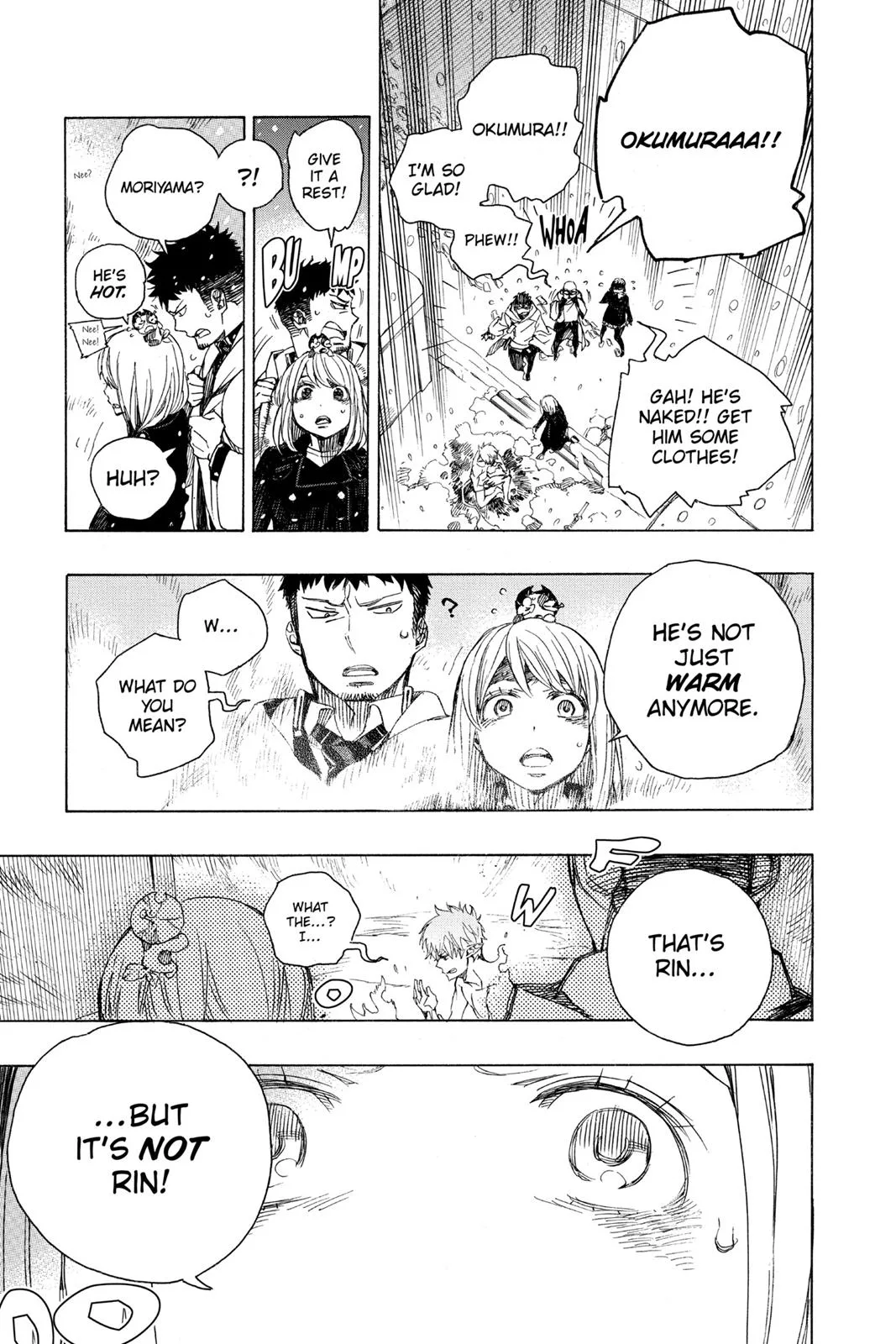 Blue Exorcist, chapter 98, page 9