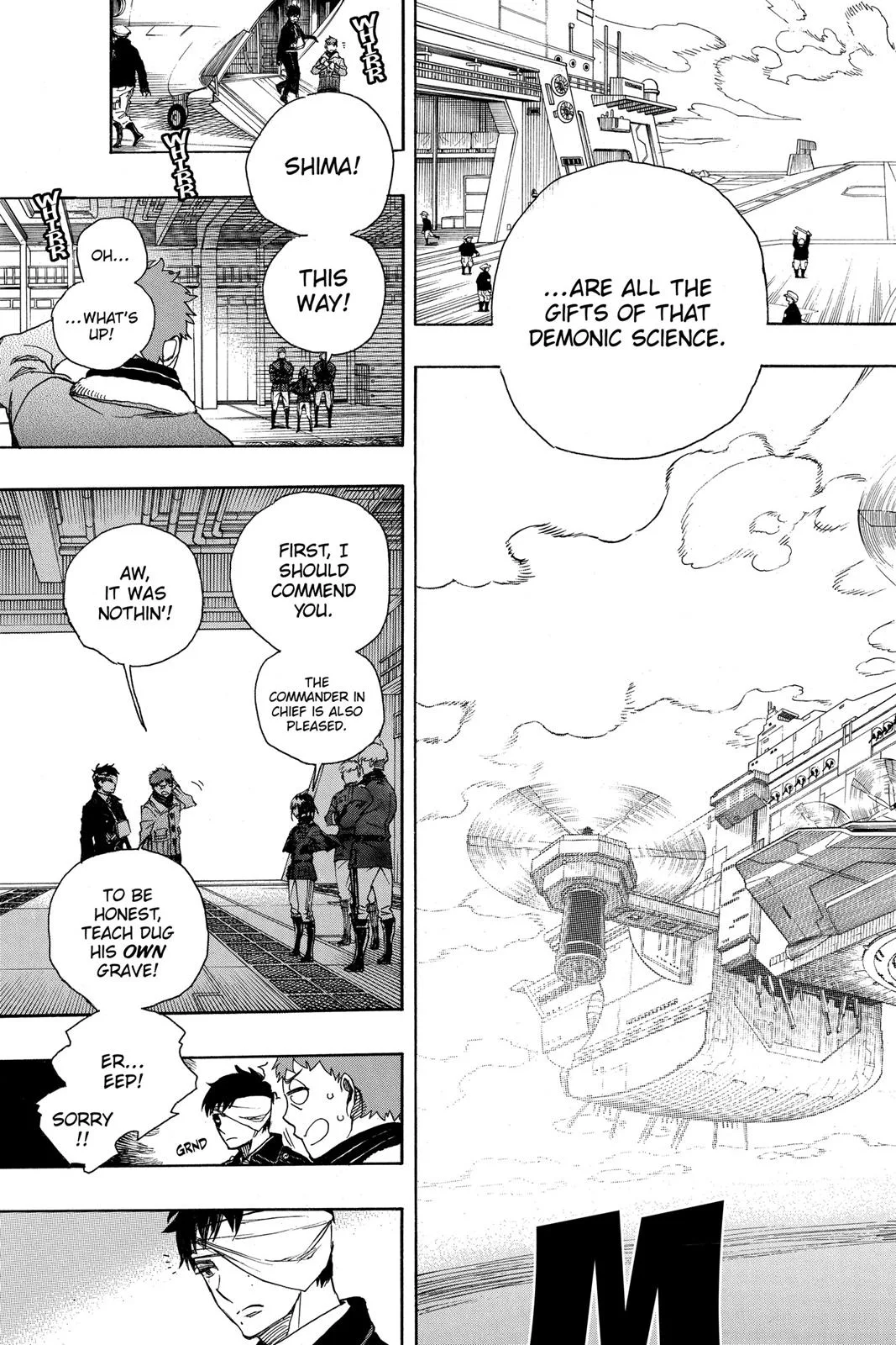 Blue Exorcist, chapter 98, page 35