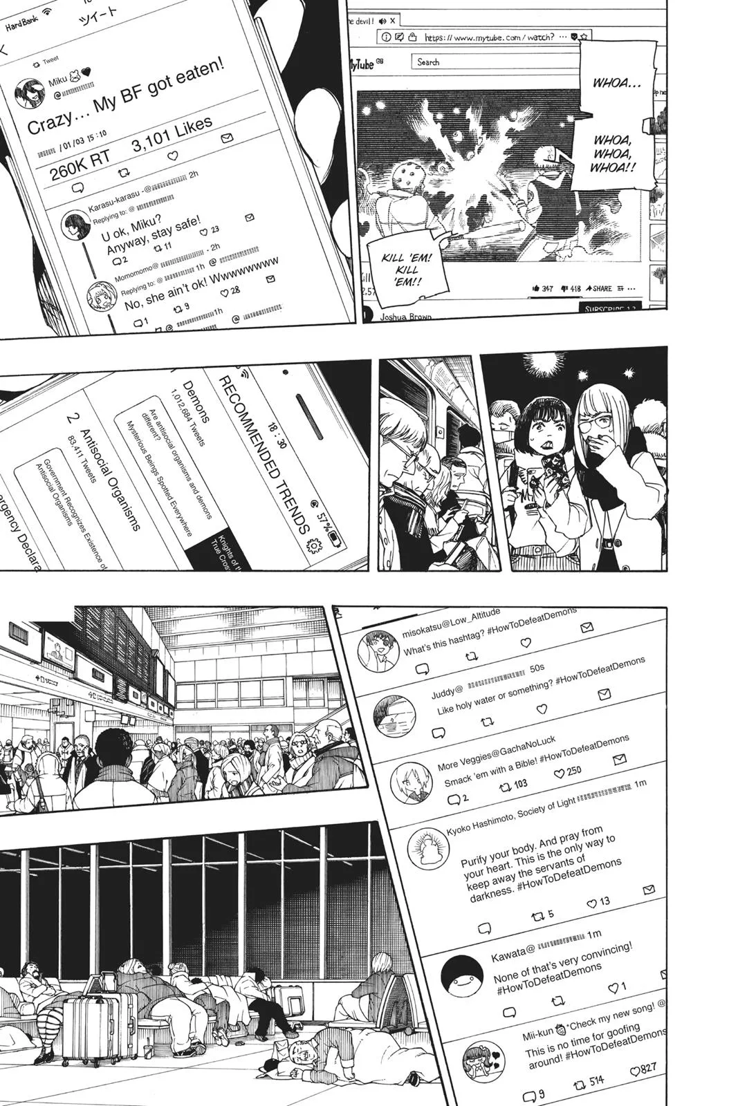 Blue Exorcist, chapter 99, page 11