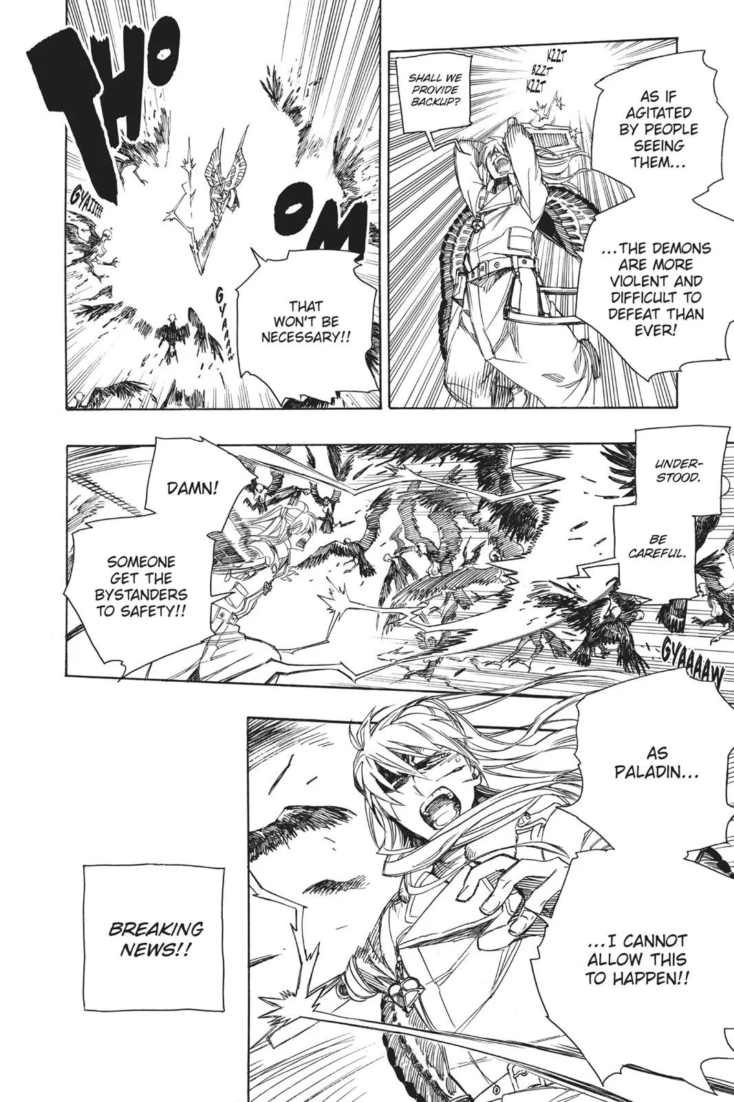 Blue Exorcist, chapter 99, page 14