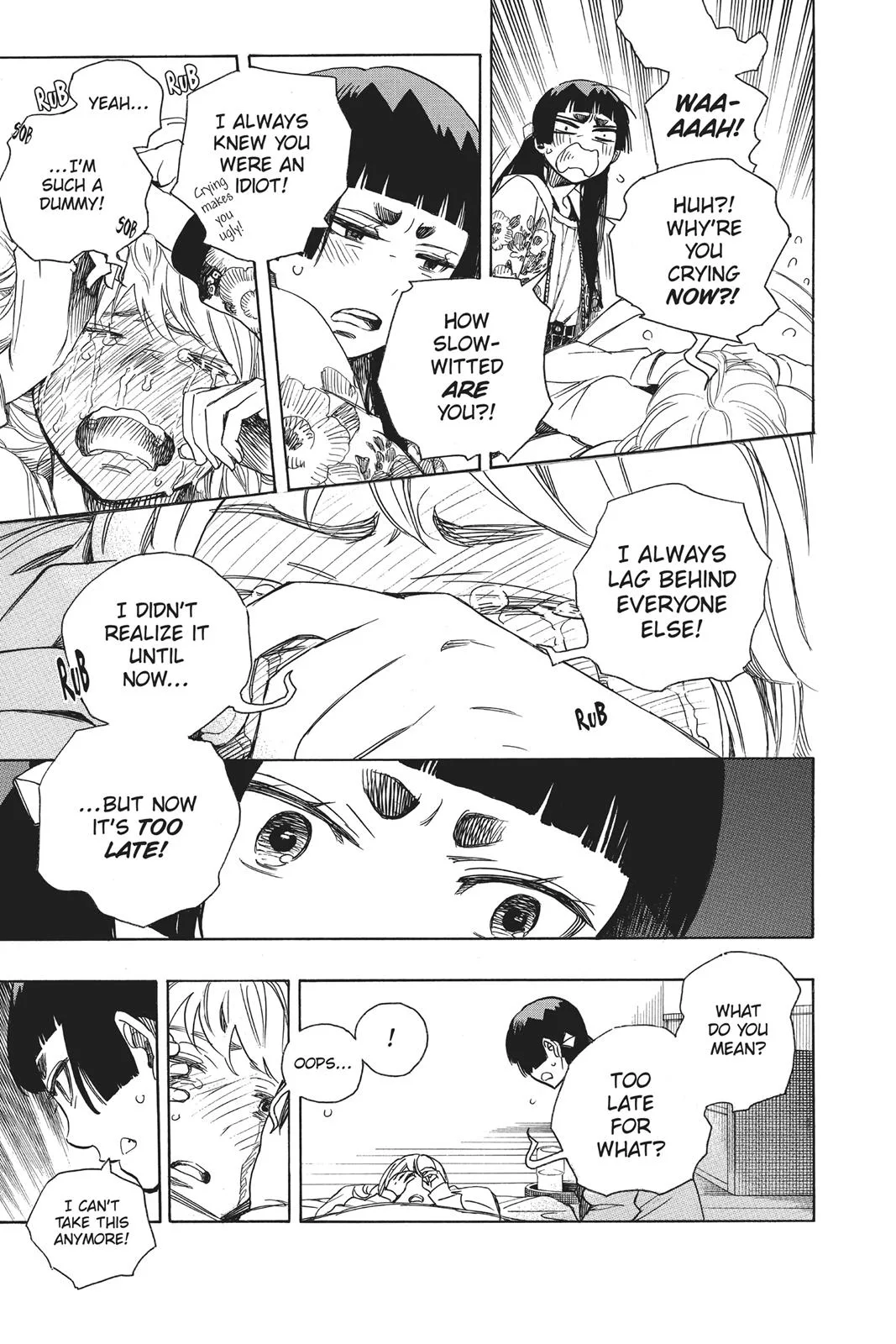 Blue Exorcist, chapter 99, page 27