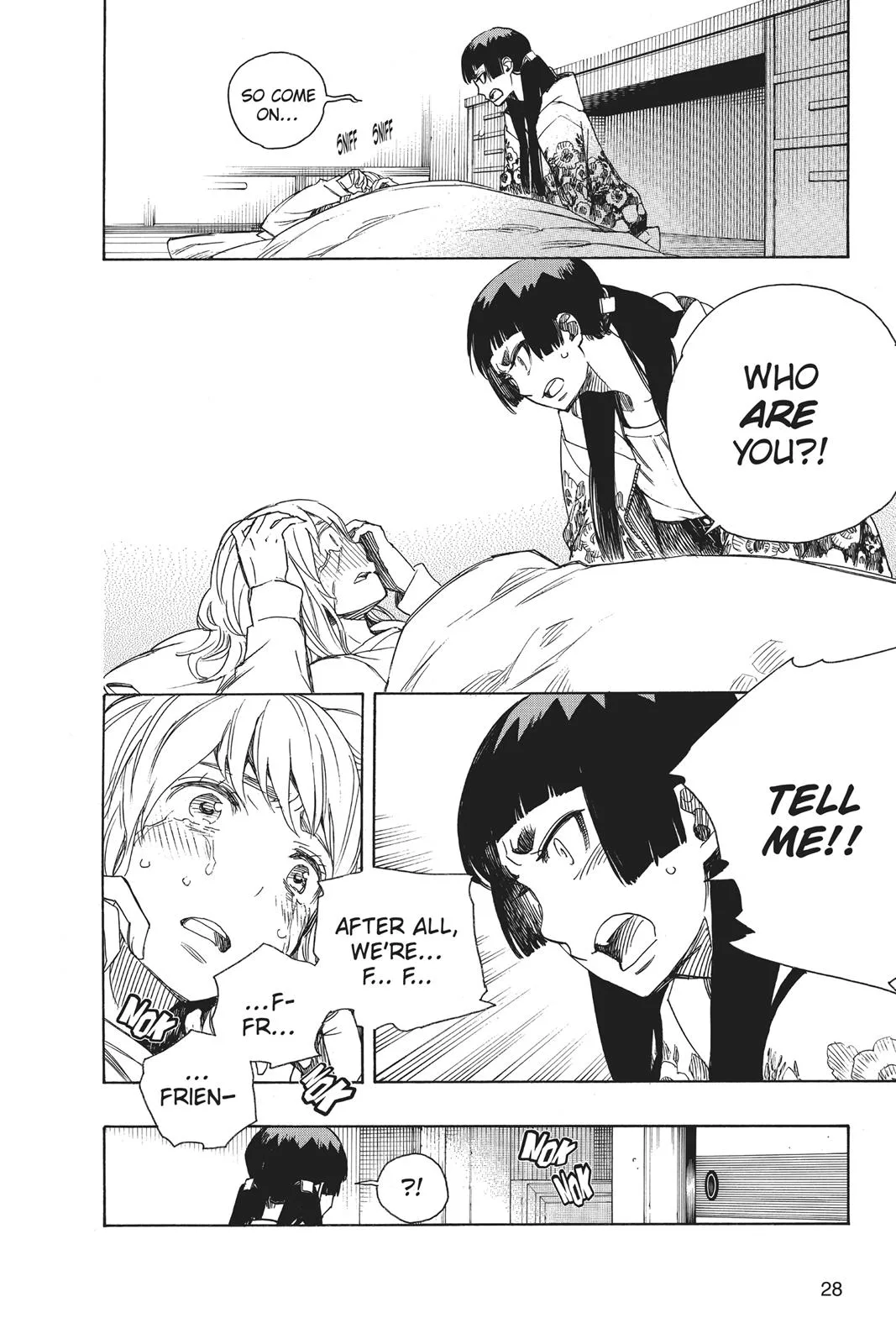 Blue Exorcist, chapter 99, page 28