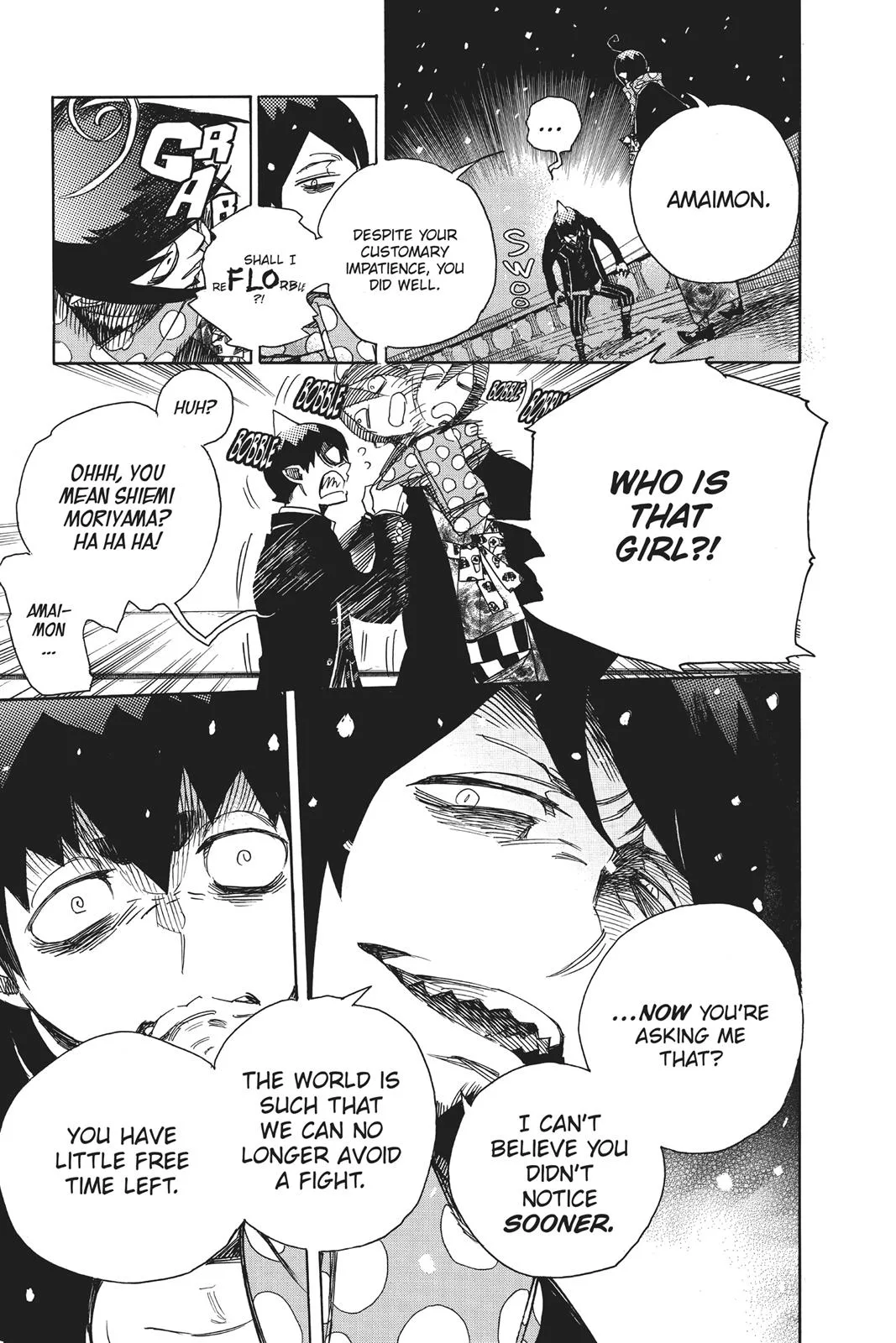 Blue Exorcist, chapter 99, page 49