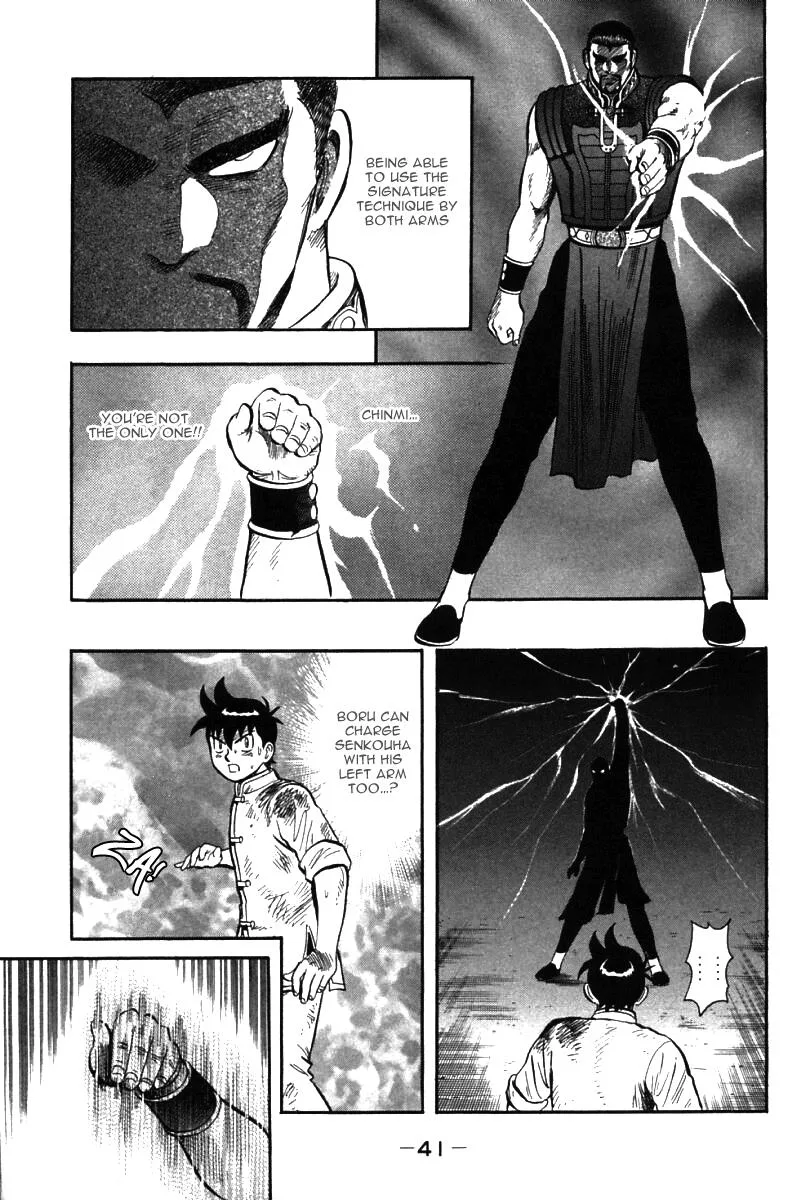Shin Tekken Chinmi, chapter 47, page 40