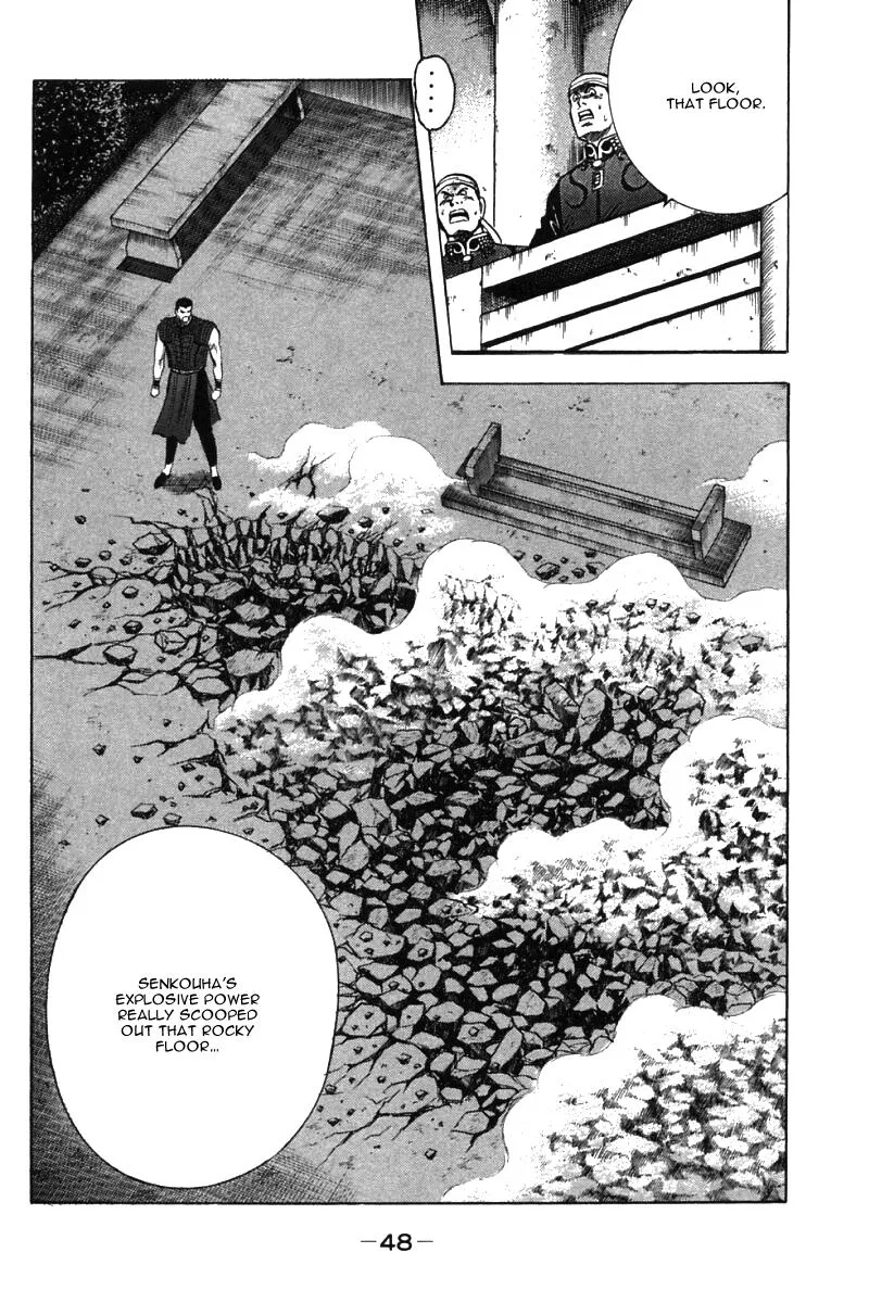 Shin Tekken Chinmi, chapter 47, page 46