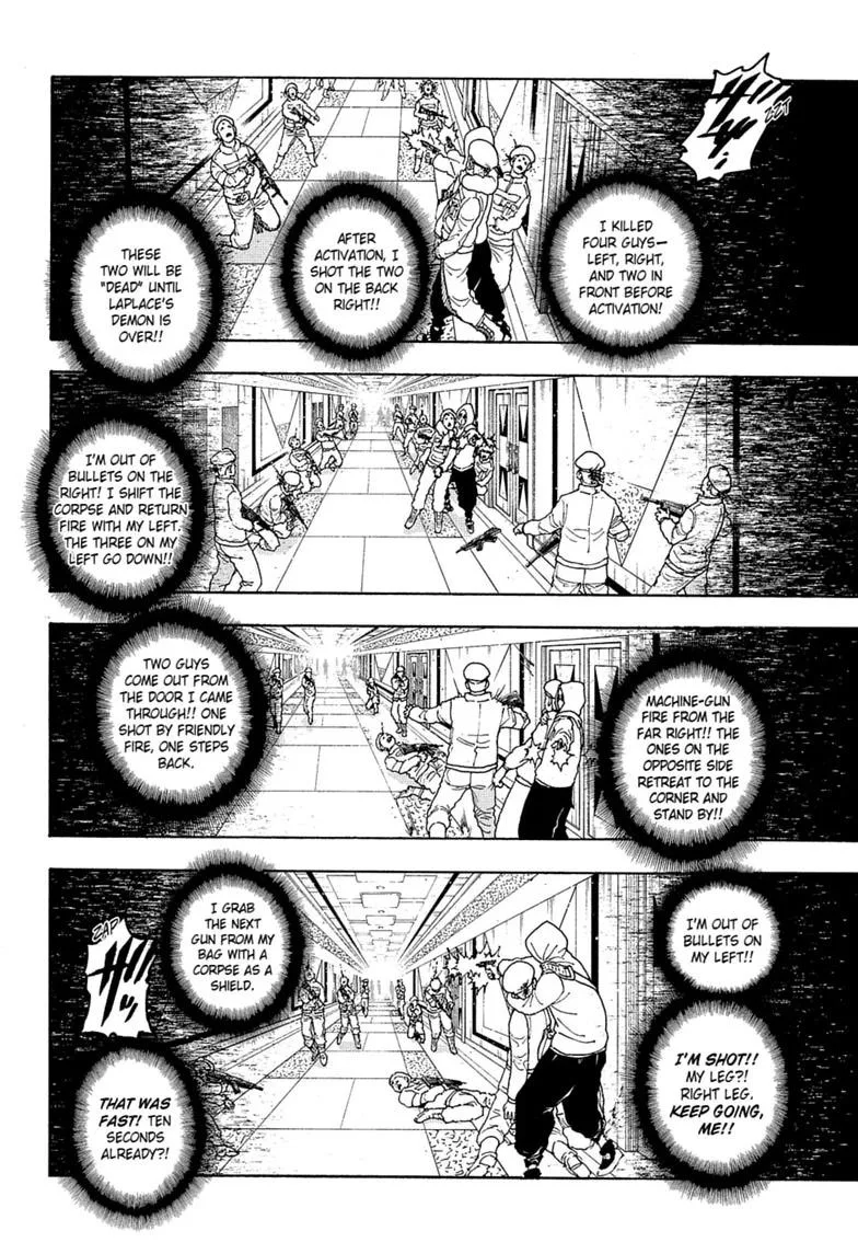 Hunter x Hunter Colored Manga, chapter 419, page 8