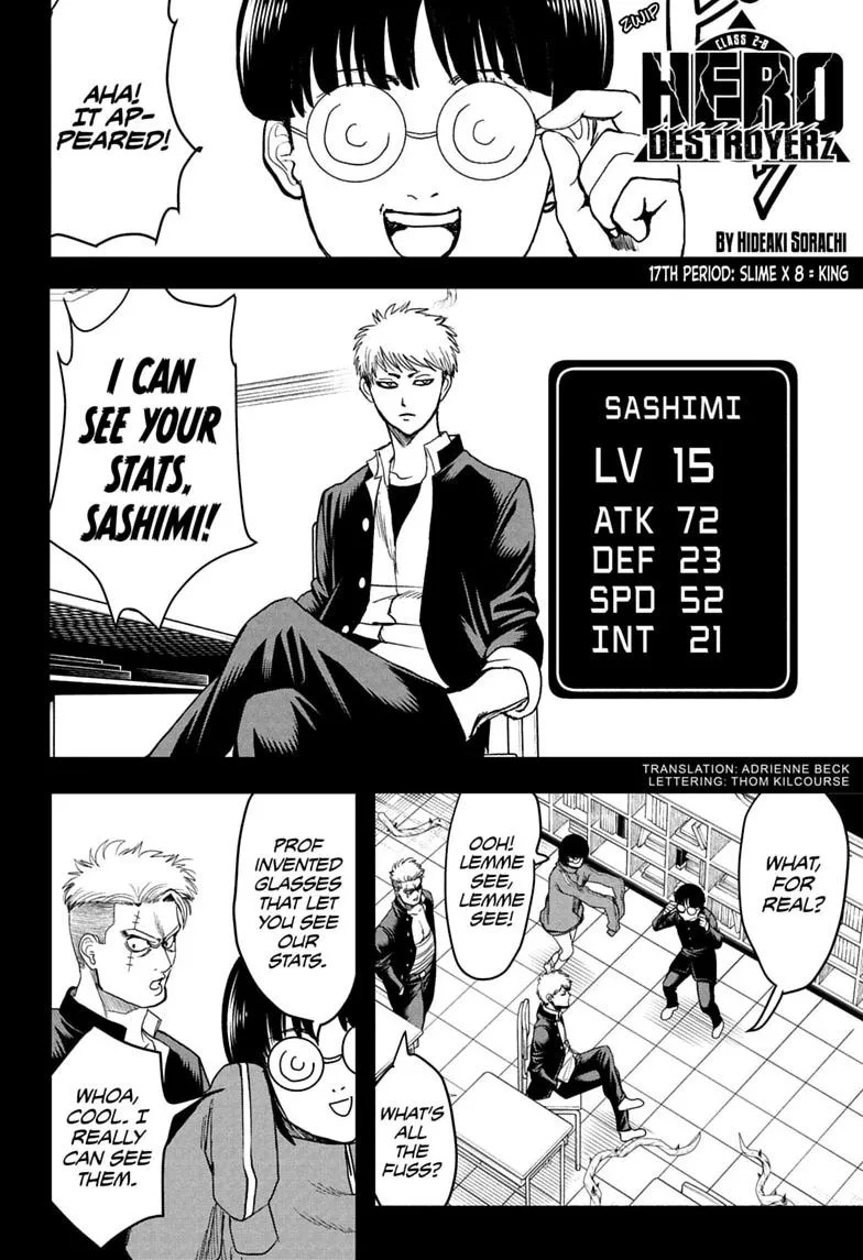 Class 2-B Hero Destroyerz, chapter 17, page 2