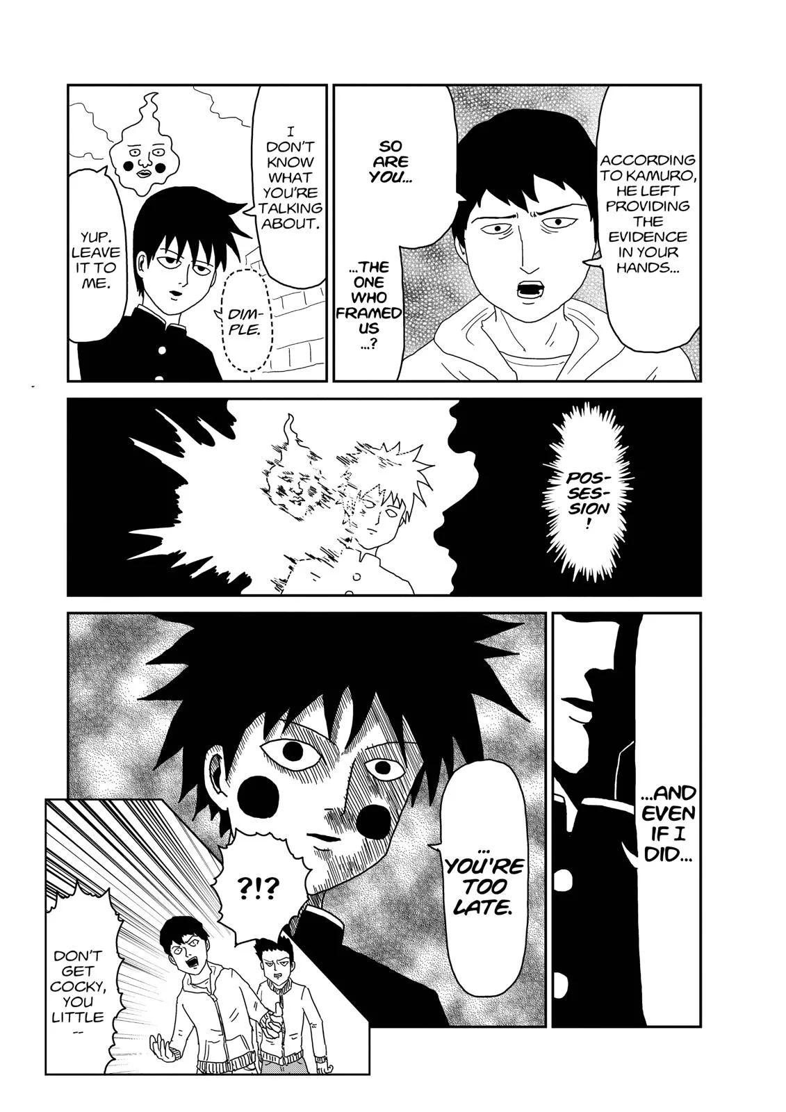Mob Psycho 100, chapter 26, page 13