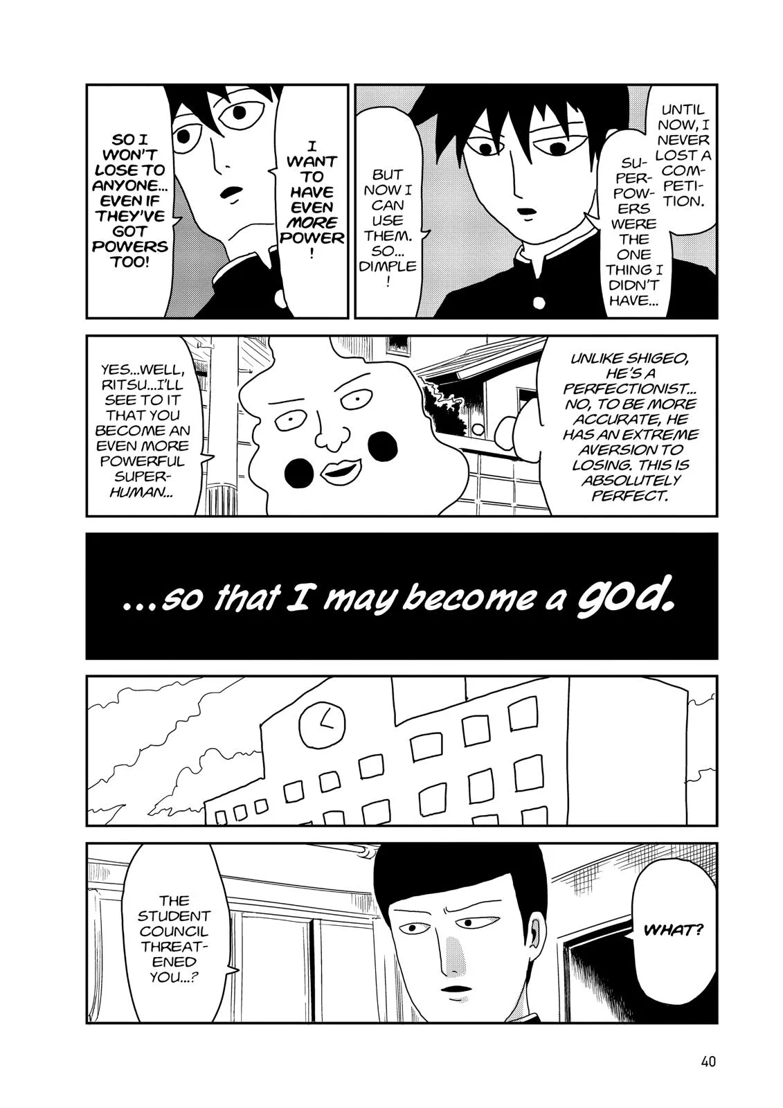 Mob Psycho 100, chapter 27, page 6