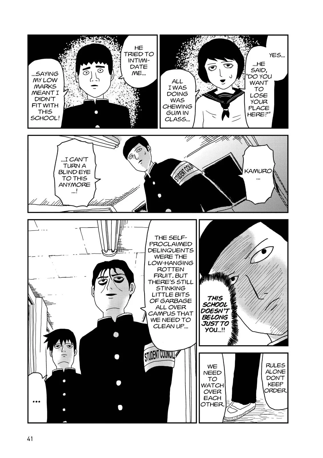 Mob Psycho 100, chapter 27, page 7