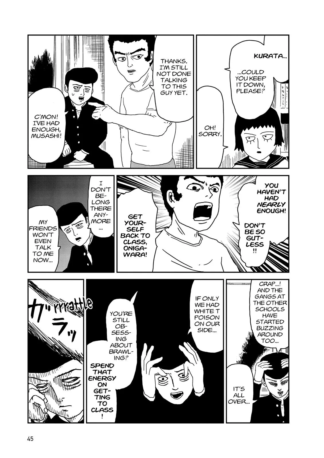 Mob Psycho 100, chapter 27, page 11