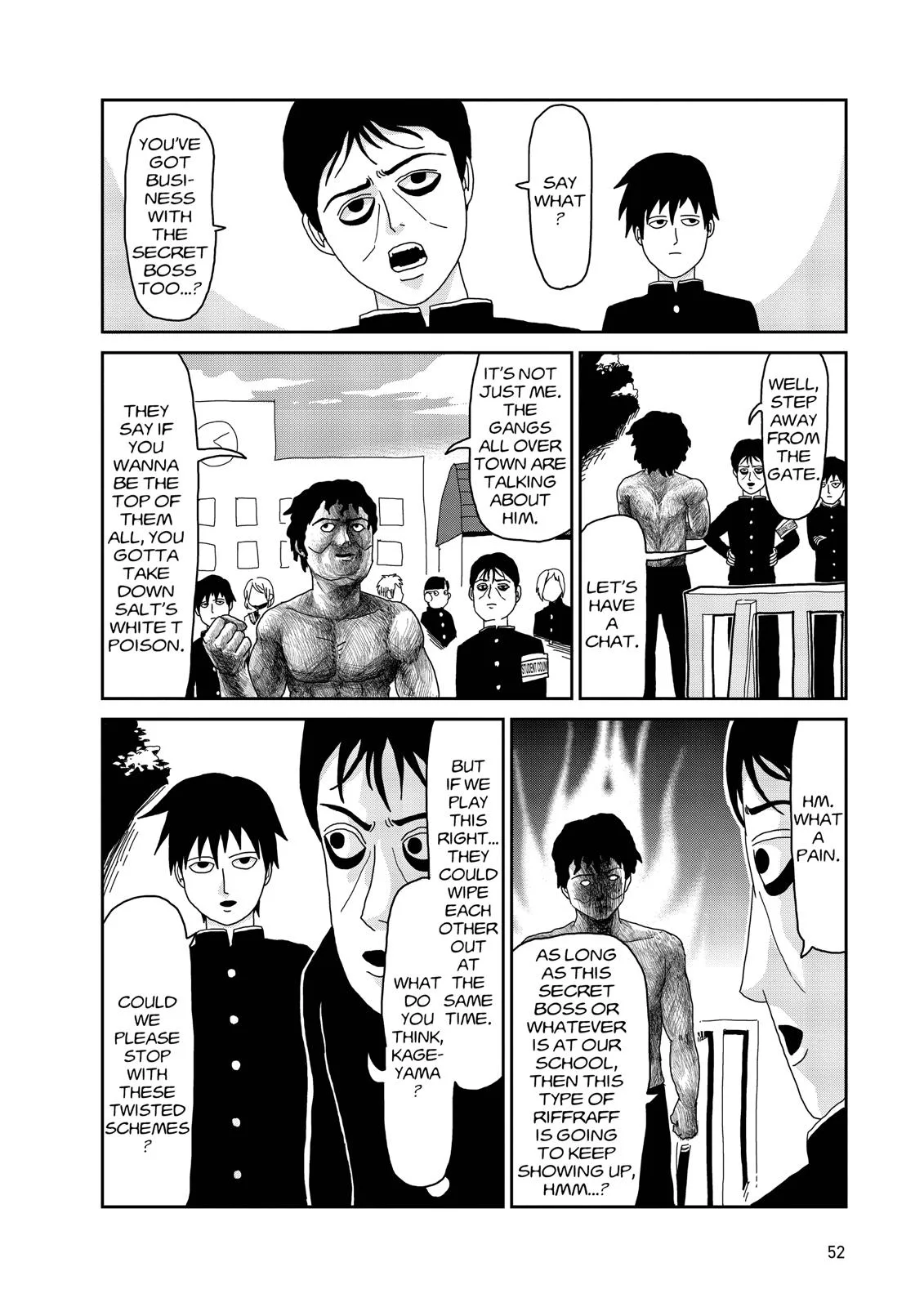 Mob Psycho 100, chapter 28, page 2