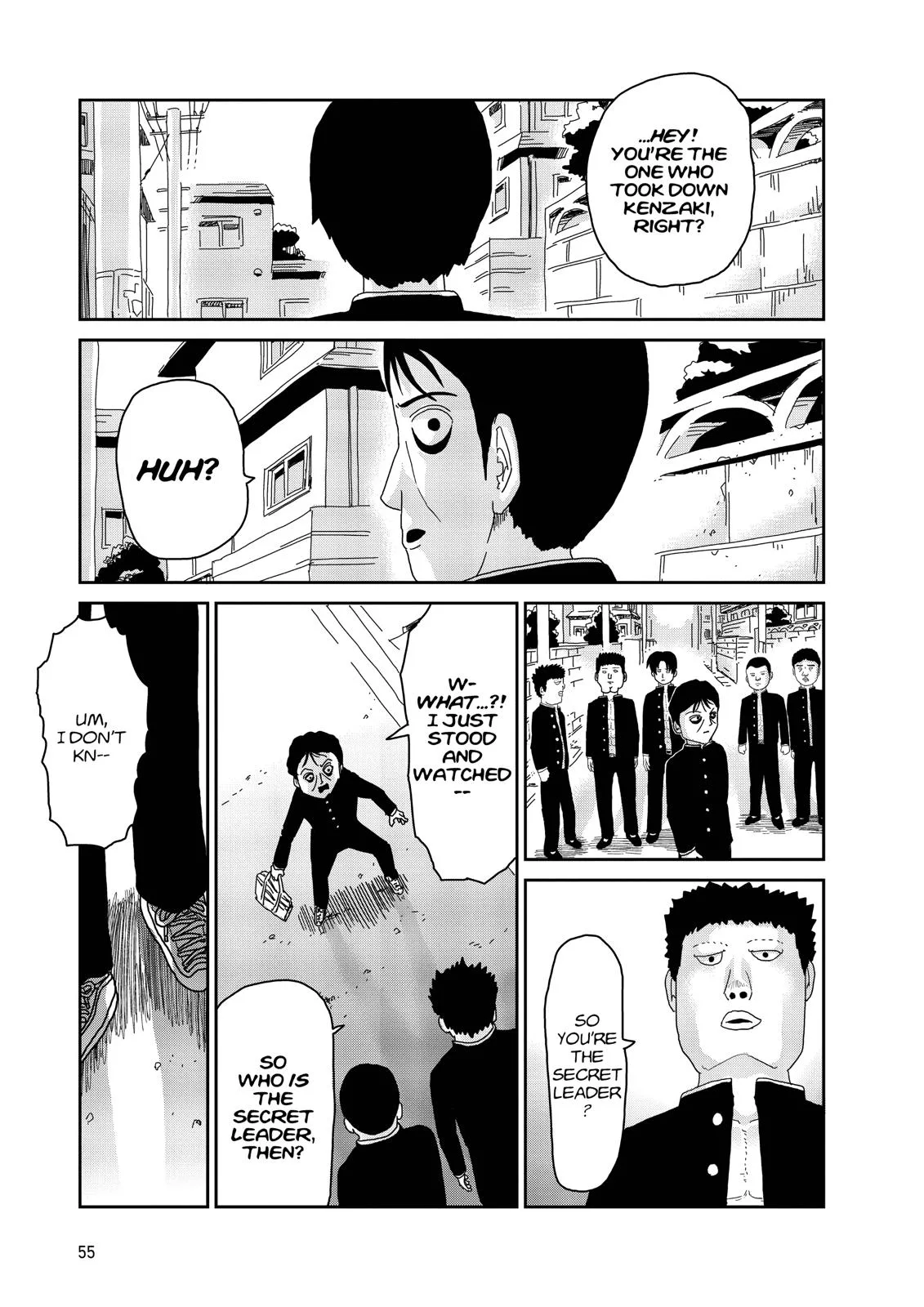 Mob Psycho 100, chapter 28, page 5