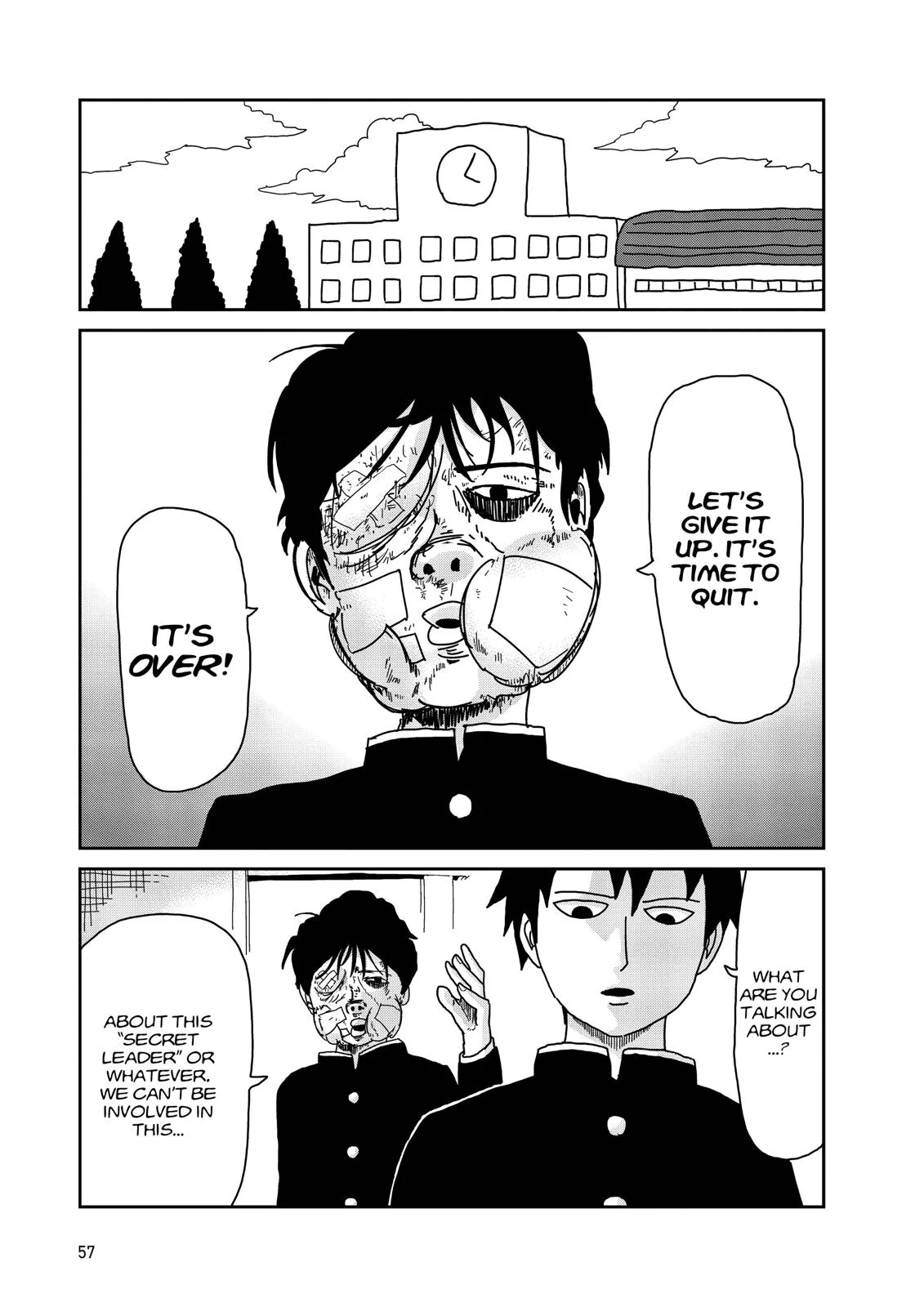 Mob Psycho 100, chapter 28, page 7