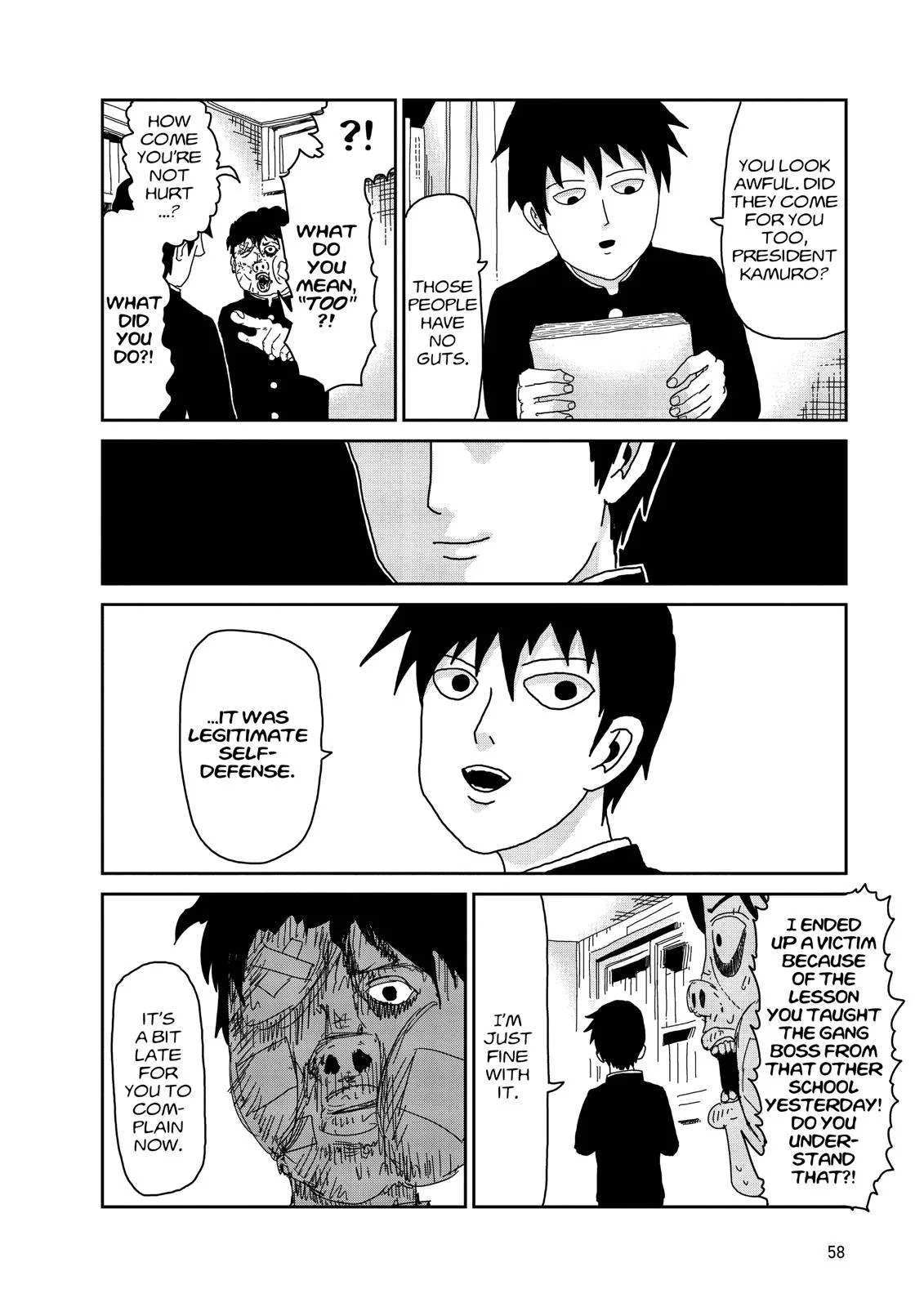 Mob Psycho 100, chapter 28, page 8