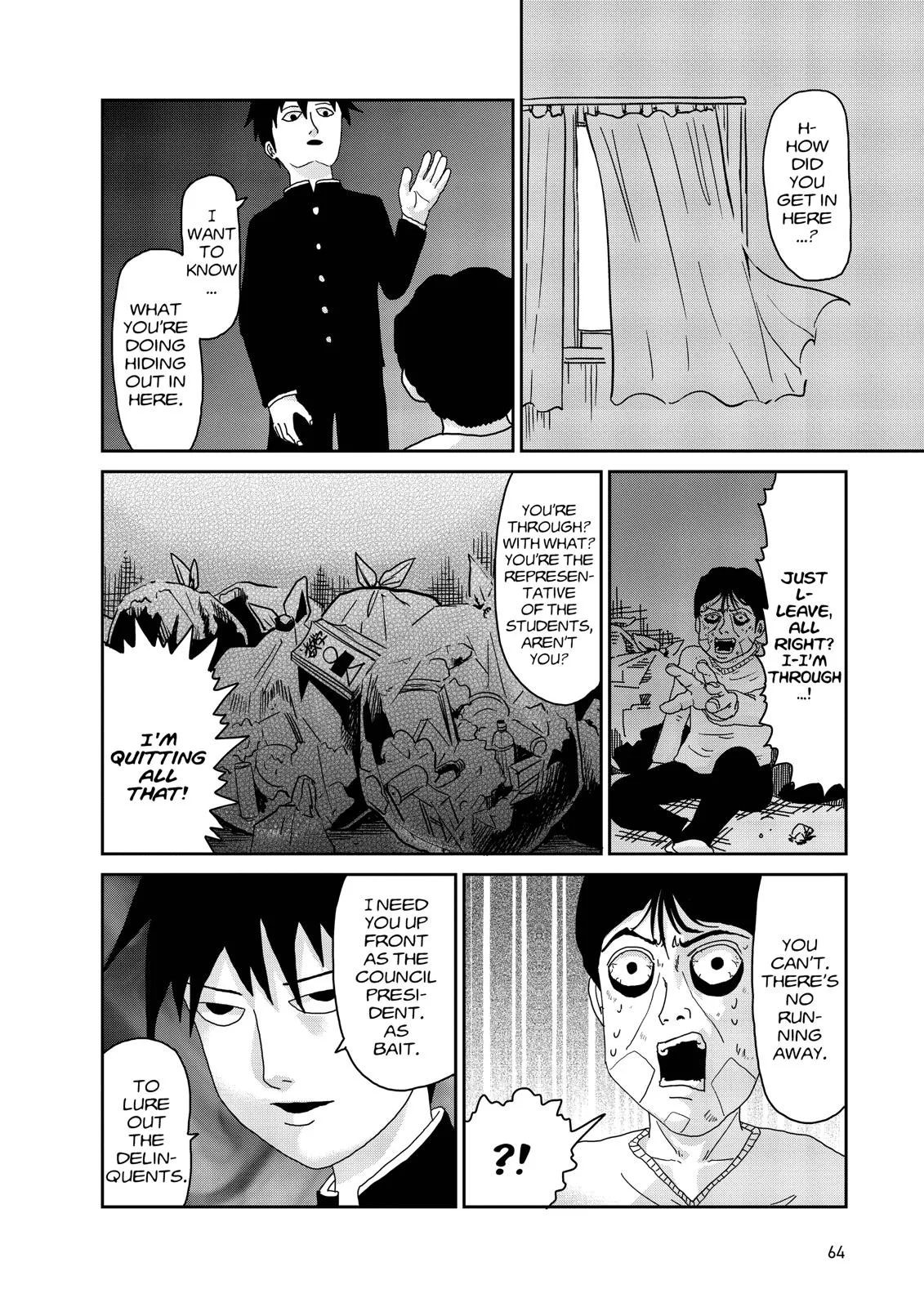 Mob Psycho 100, chapter 28, page 14