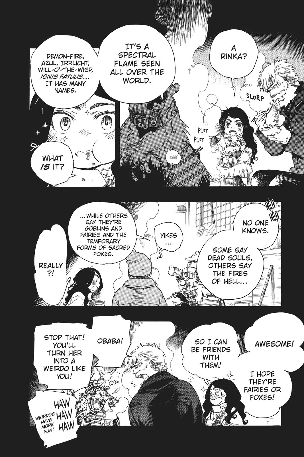 Blue Exorcist, chapter 100, page 10